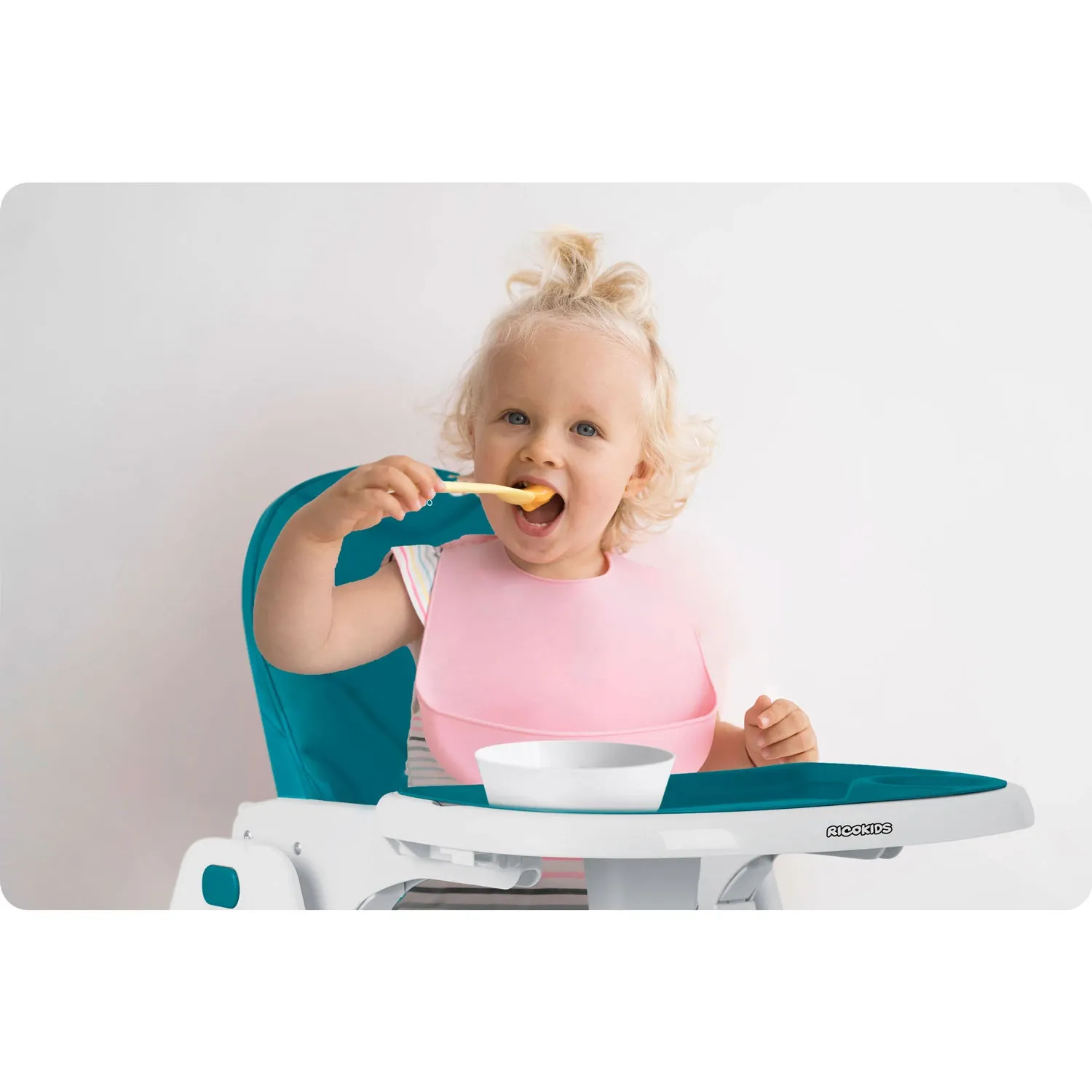 Ricokids Tulo mėlyna maitinimo kėdutė - nuotrauka 1