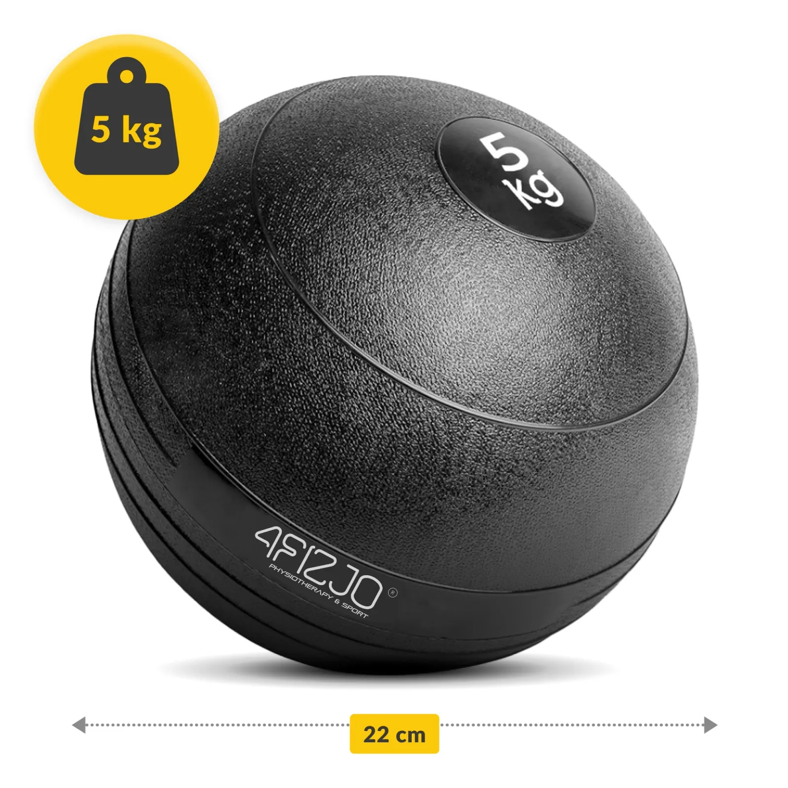 Medicininis mankštos kamuolys „Slam Ball“ 5 kg