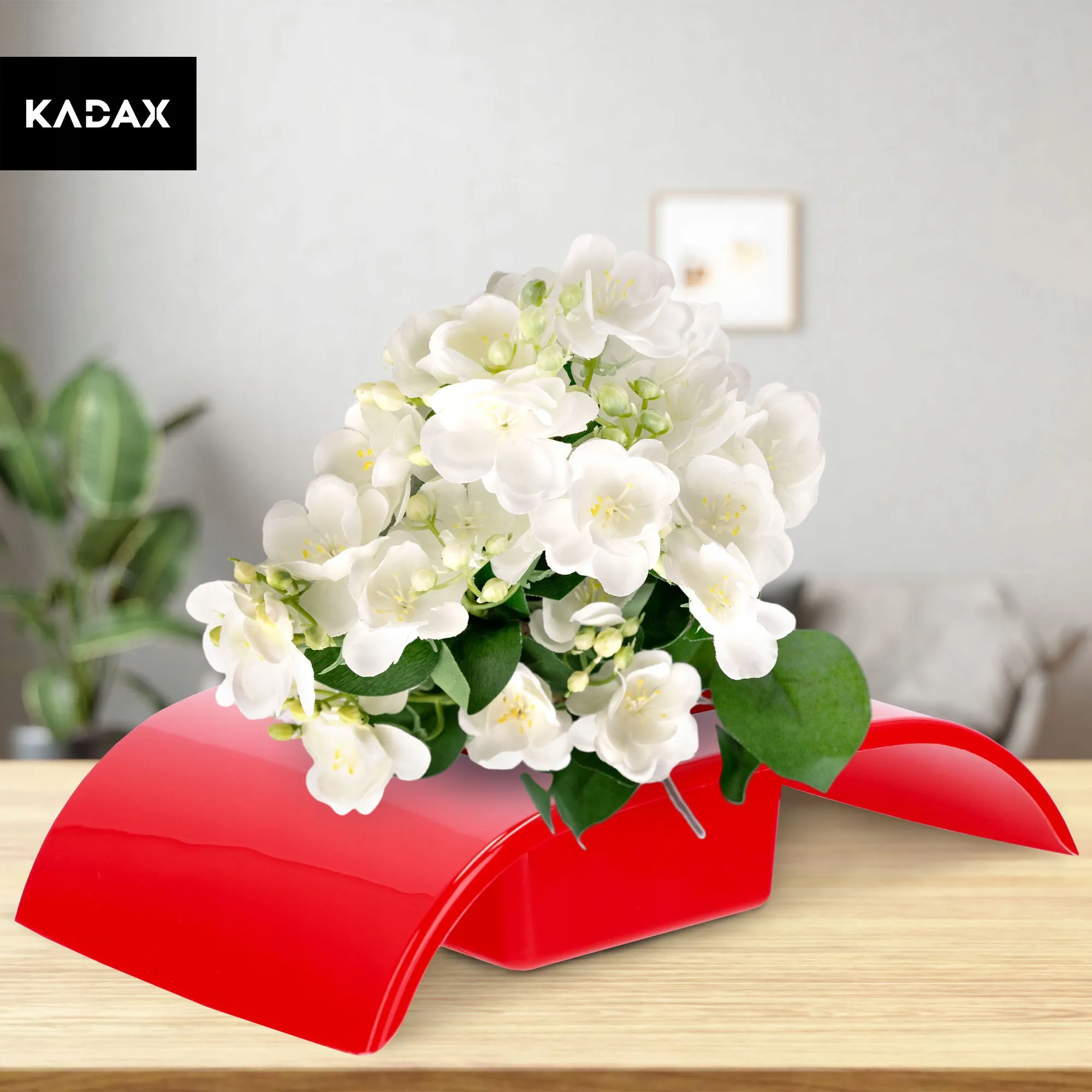 Stačiakampė gėlė ikebana 19 x 4 cm