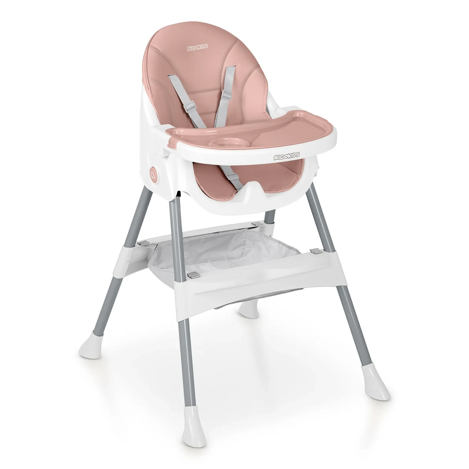 Ricokids Mani rožinė maitinimo kėdutė - nuotrauka 1