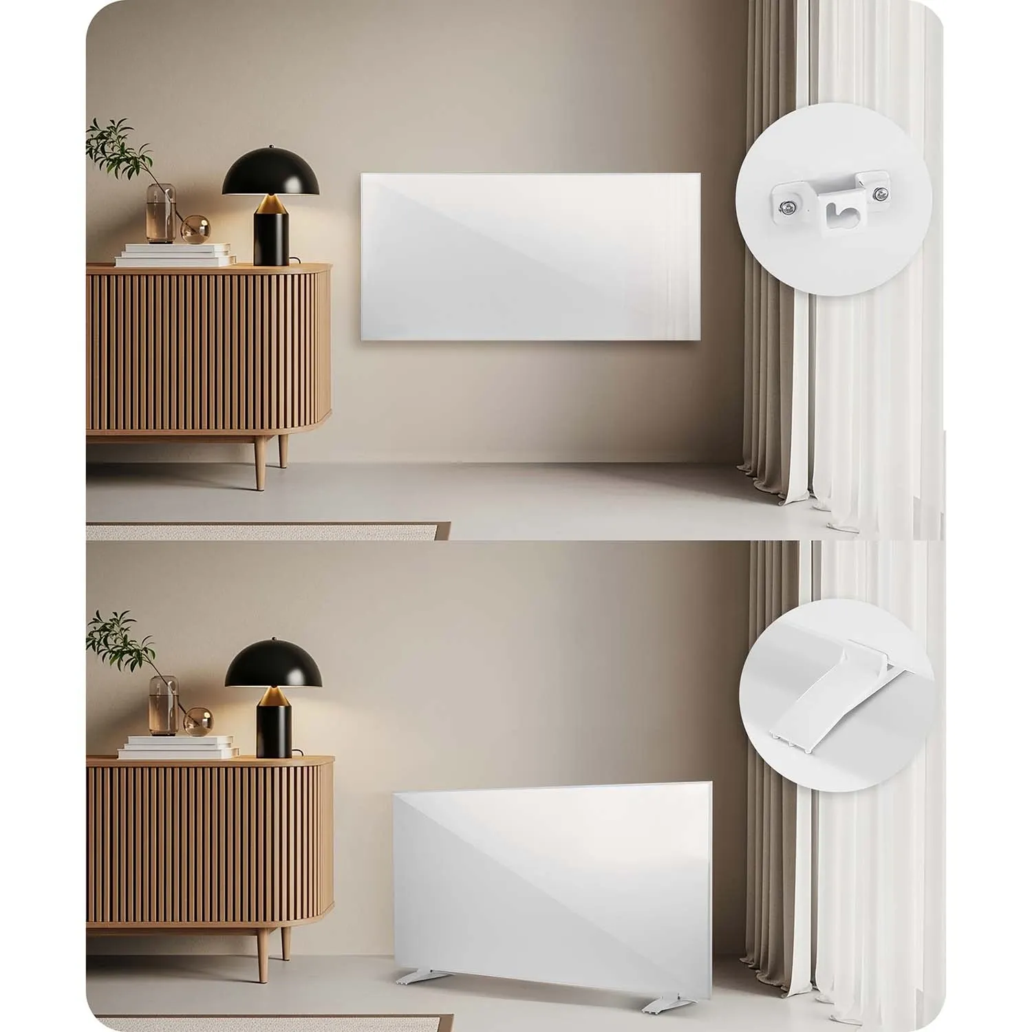 Infraraudonųjų spindulių šildytuvas 720 W Berdsen BD-983 WiFi nuotolinio valdymo programėlė - nuotrauka 1