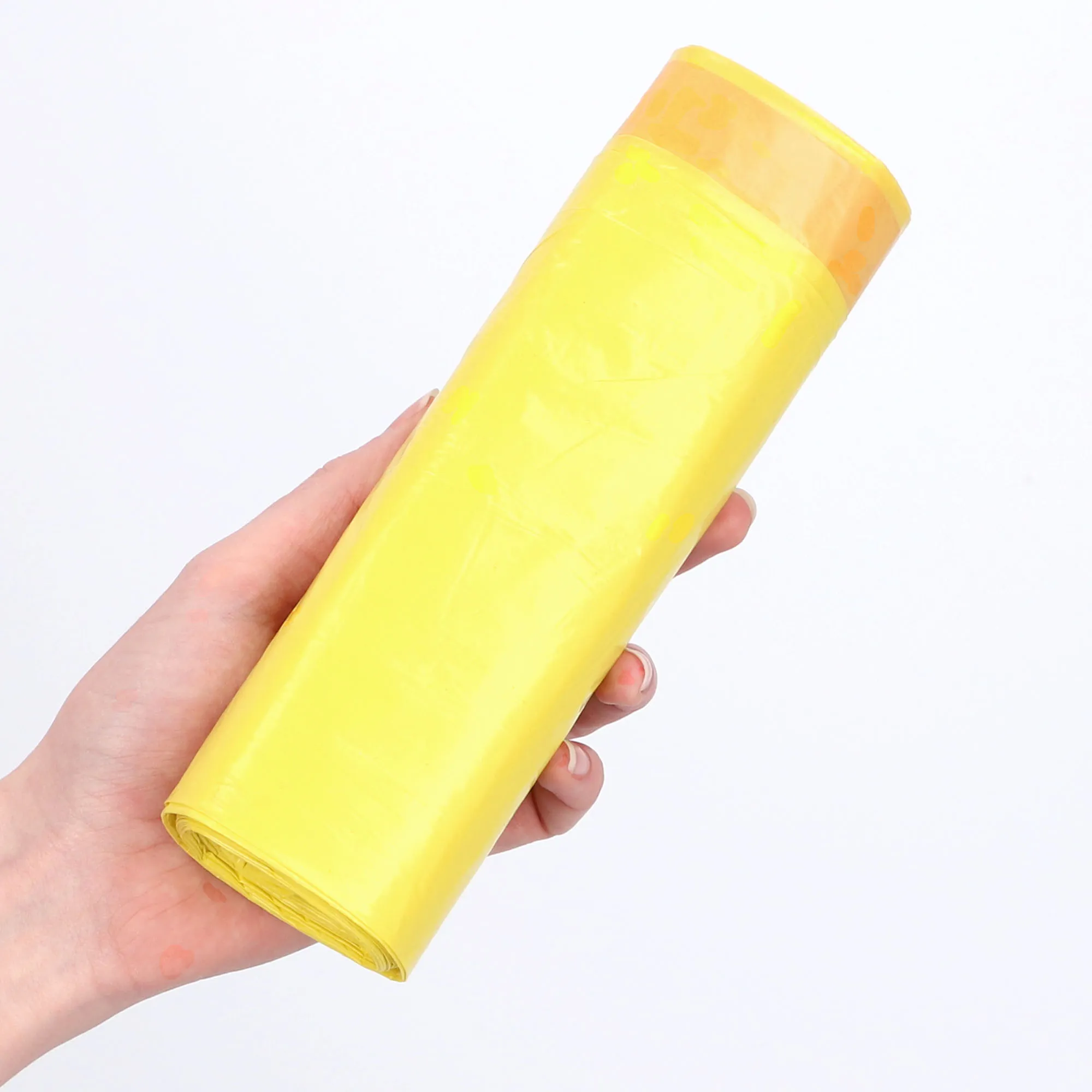 Citrininiai šiukšlių maišai „Ravi Aroma Bags“, 60 l, 10 vnt.