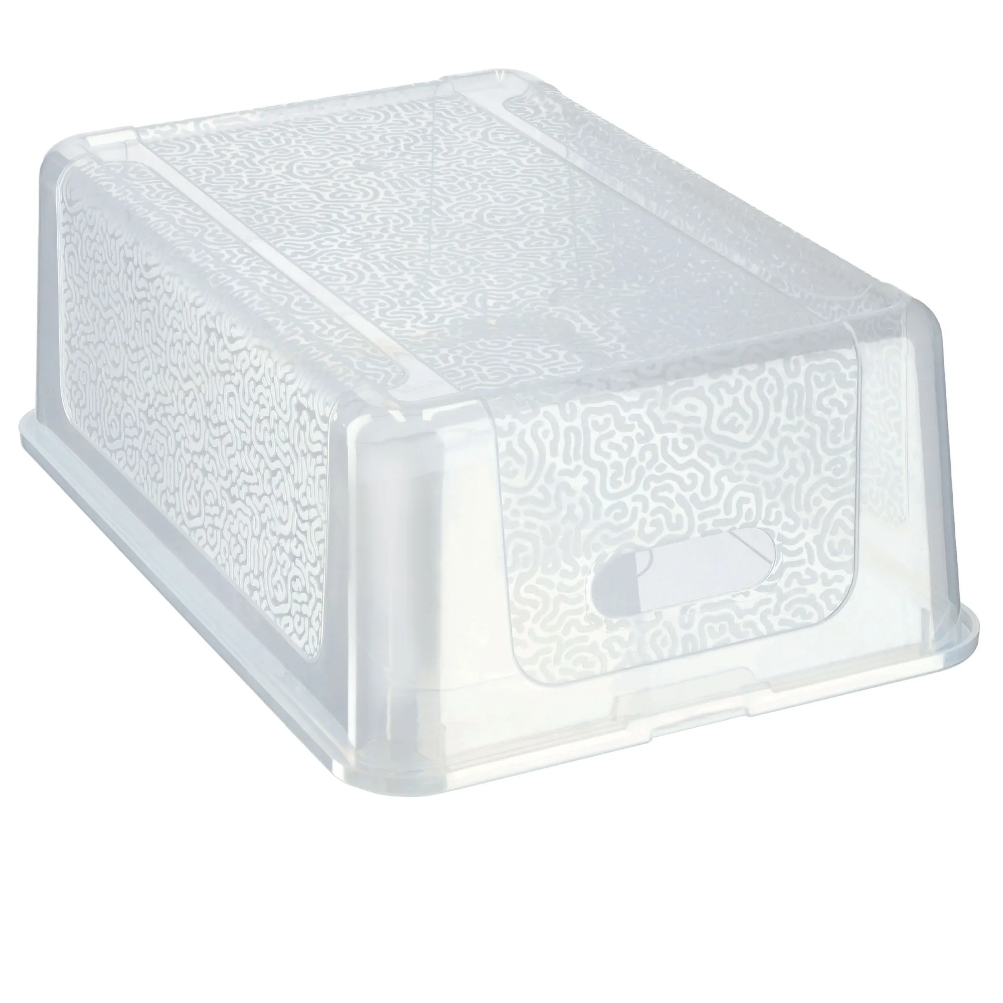 Dozza 11 laikymo indas su dangteliu, bespalvis