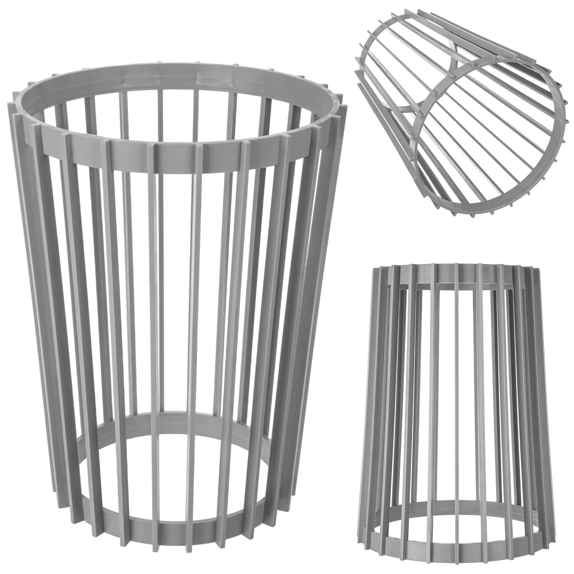 Aytre dvipusis augalų stovas 40 cm platinos spalvos