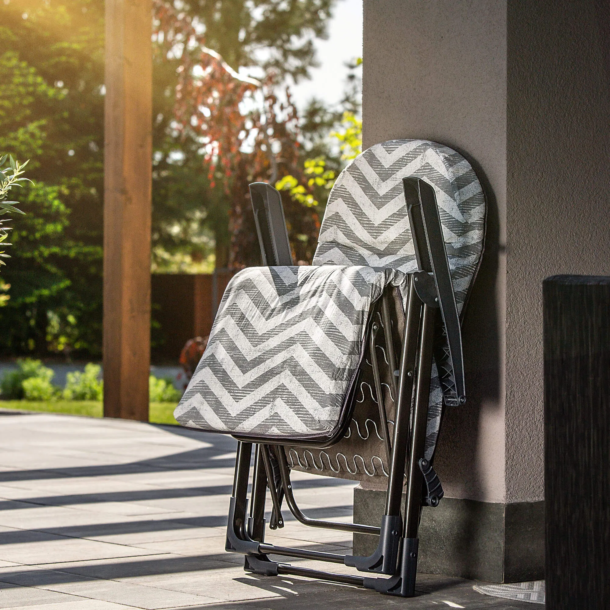„Soller Plus“ sodo gultas 150 x 68 cm „Zigzag“