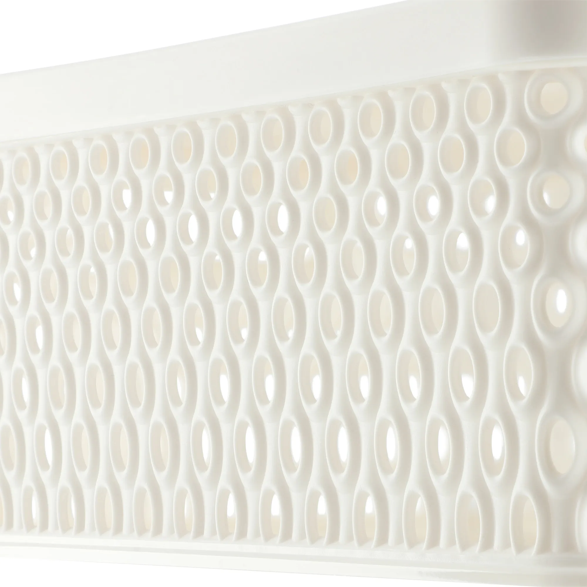 Pau 18L baltas daiktadėžės krepšys su dangčiu