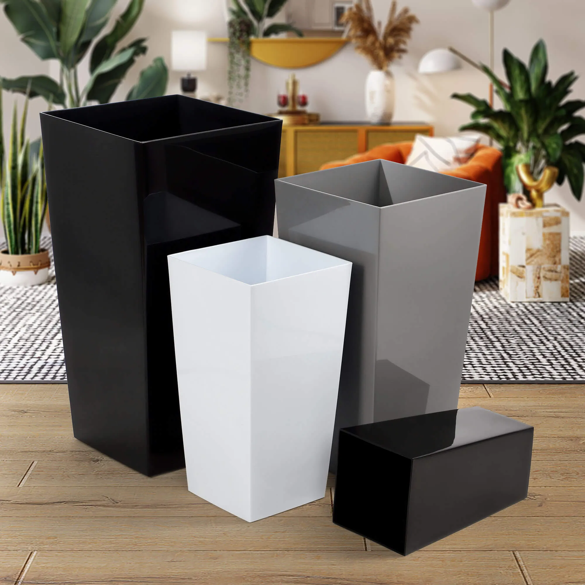 Masiera gėlių vazonas su įdėklu 19 cm