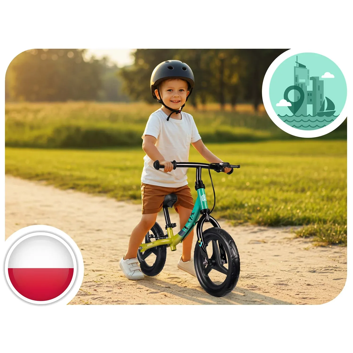 „Ricokids“ smagus nuotykių balansinis dviratis vaikams - nuotrauka 1