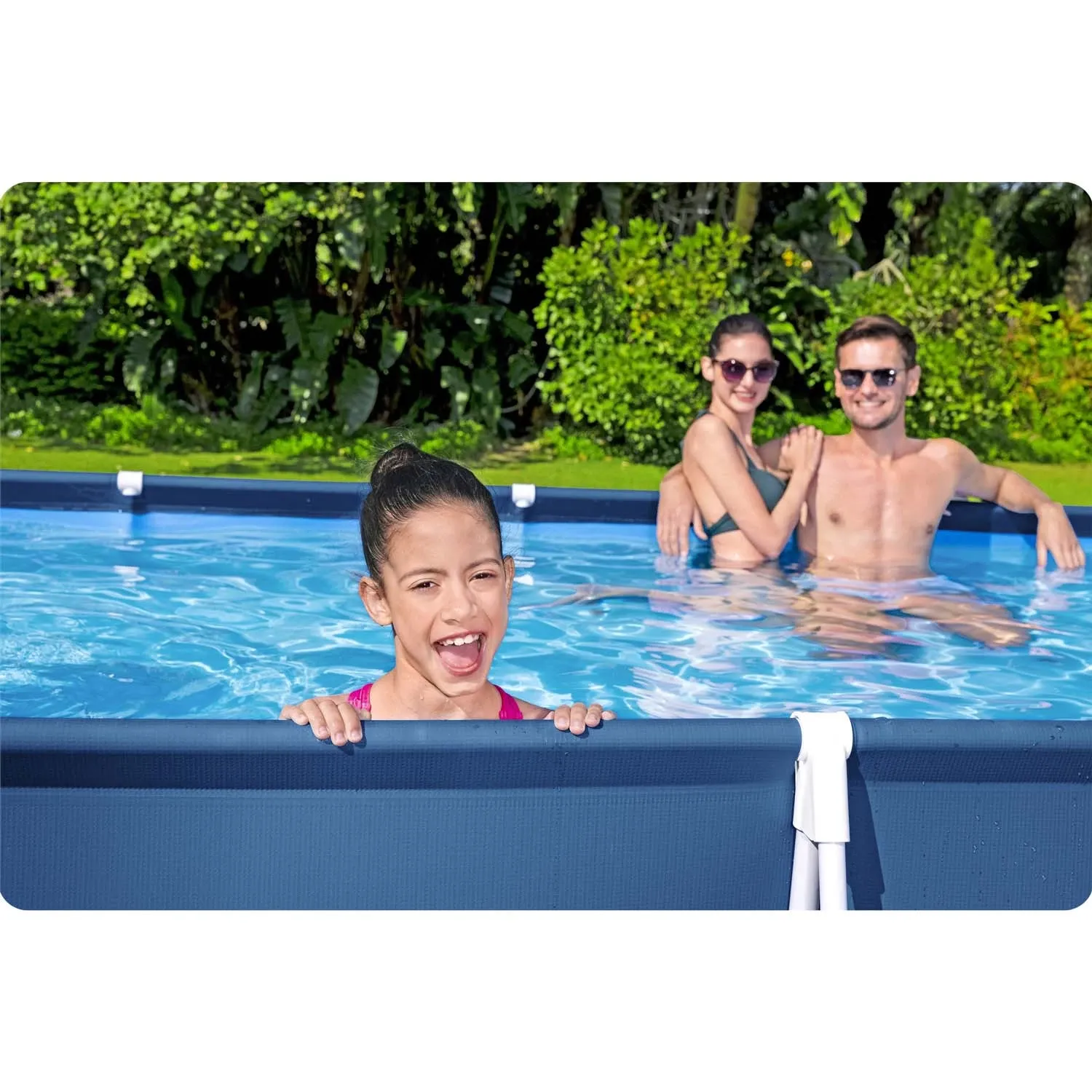 Karkasinis sodo baseinas 400 x 211 x 81 cm 15 viename Bestway 56405N - nuotrauka 1