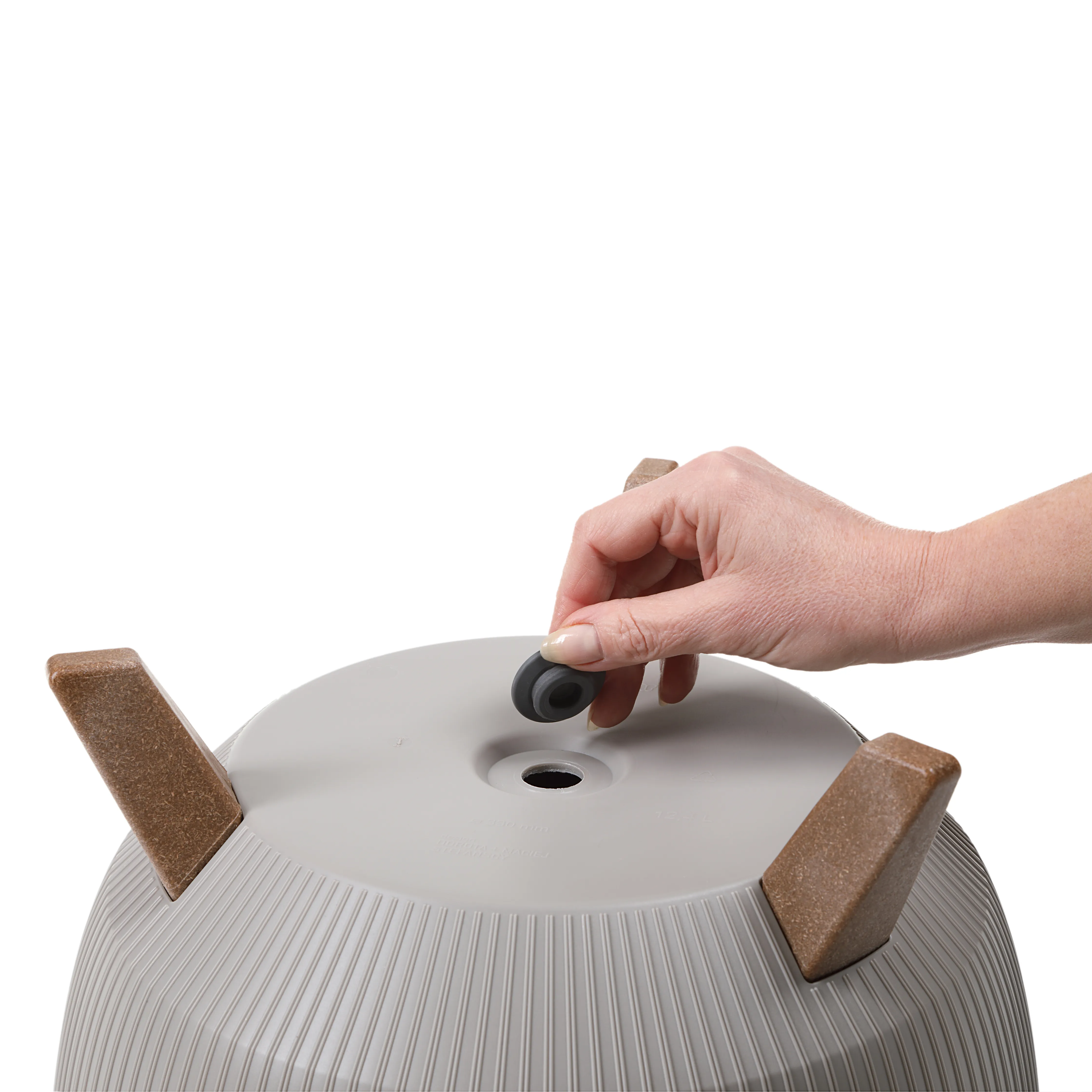 Milis gėlių dubuo su kojelėmis 29 cm