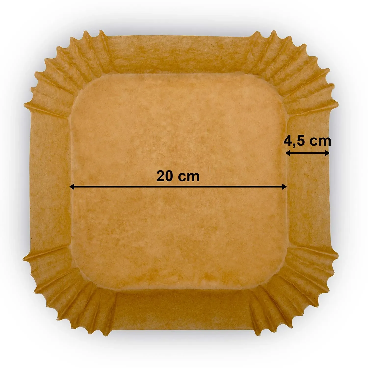 Kepimo popierius gruzdintuvės įdėklams 20 cm Berdsen - 100 vnt. - nuotrauka 1