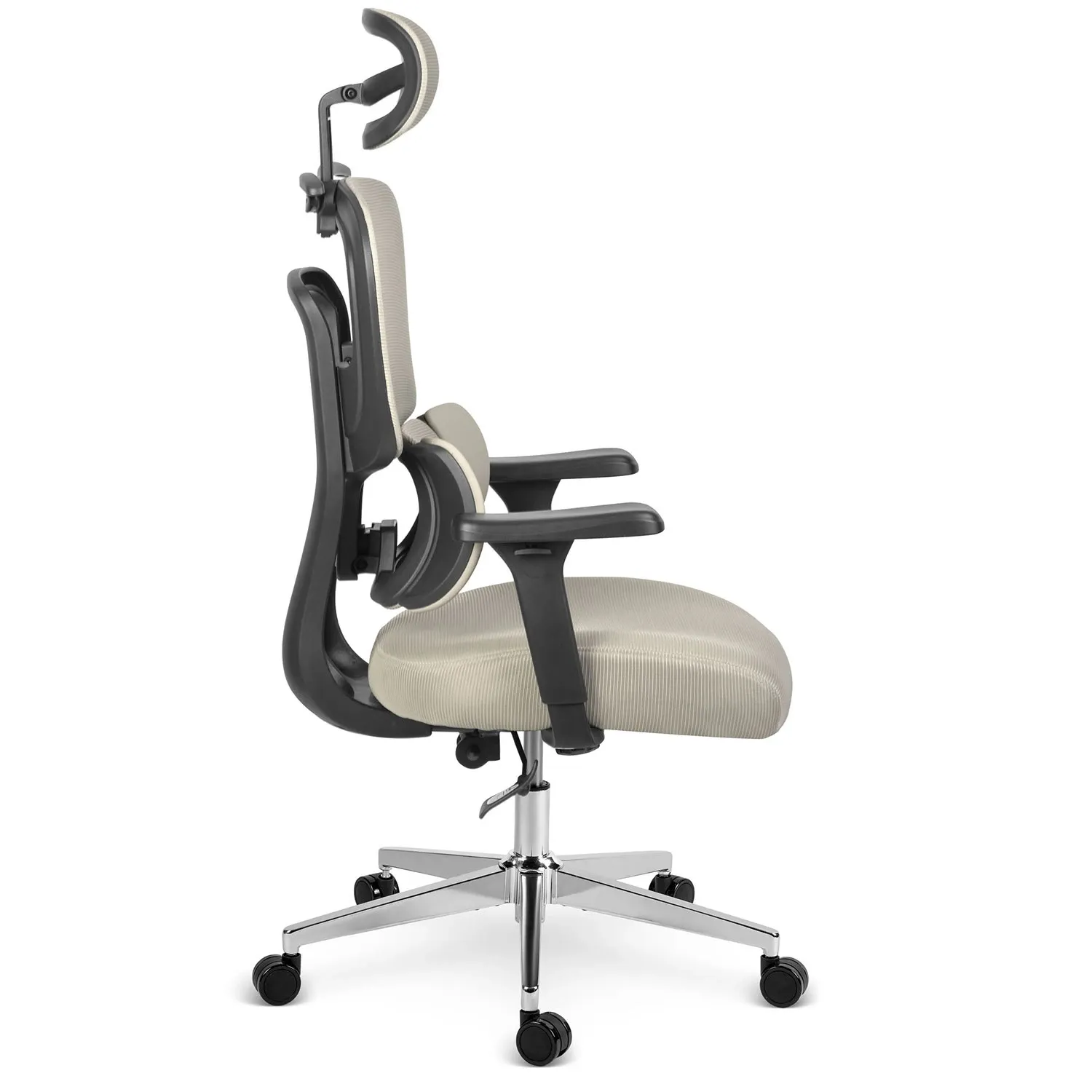 Sofotel Talin mikro tinklelio biuro kėdė – pilka - nuotrauka 1