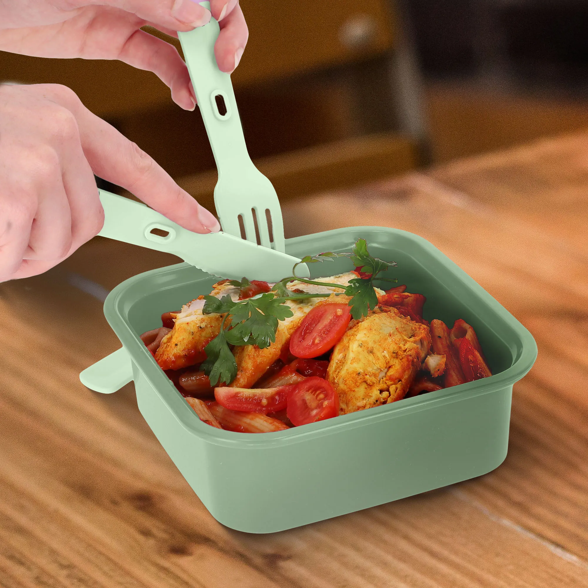 „Curver Smart To Go Eco Line“ pietų maisto indas 0,9 l