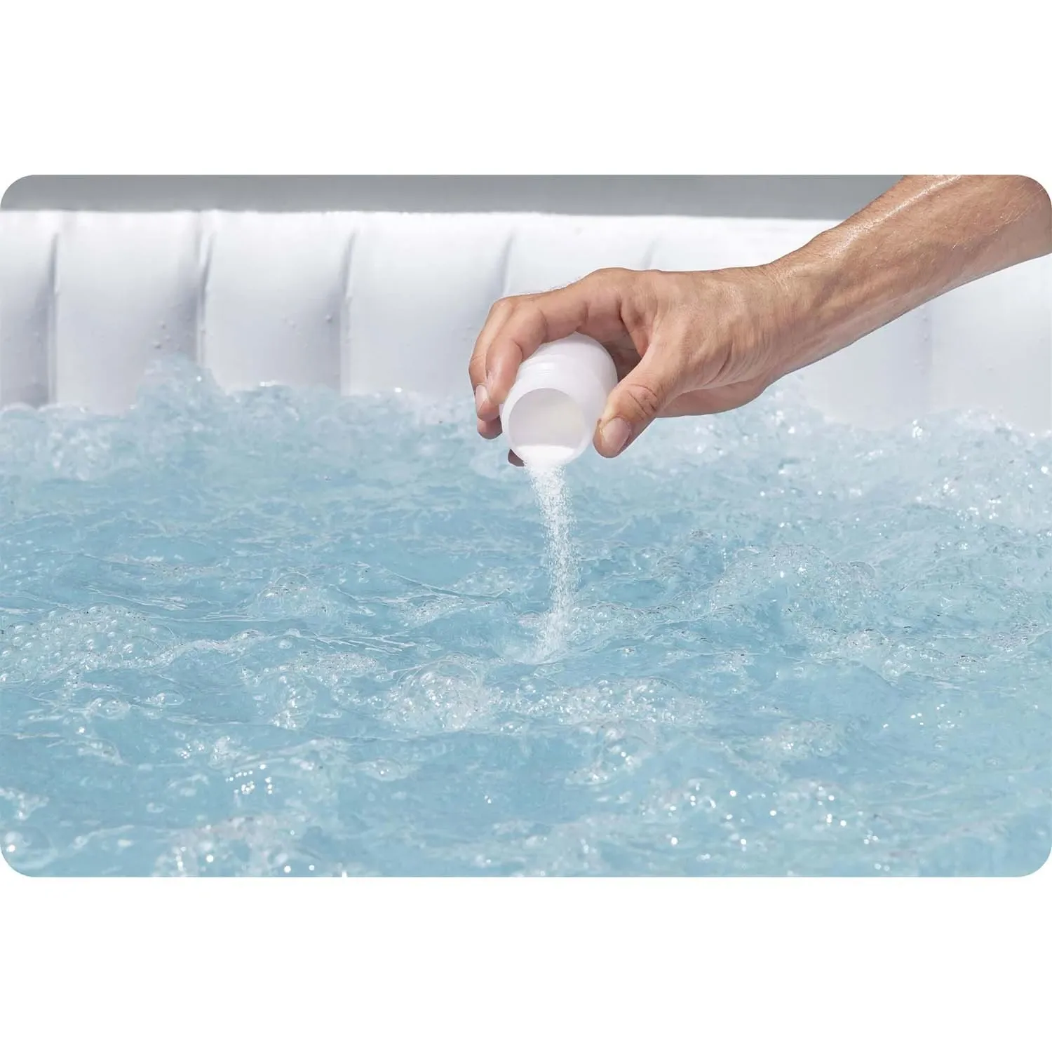 Chloro generatorius pripučiamiems SPA baseinams 0,5 g/val. Bestway 60340 - nuotrauka 1