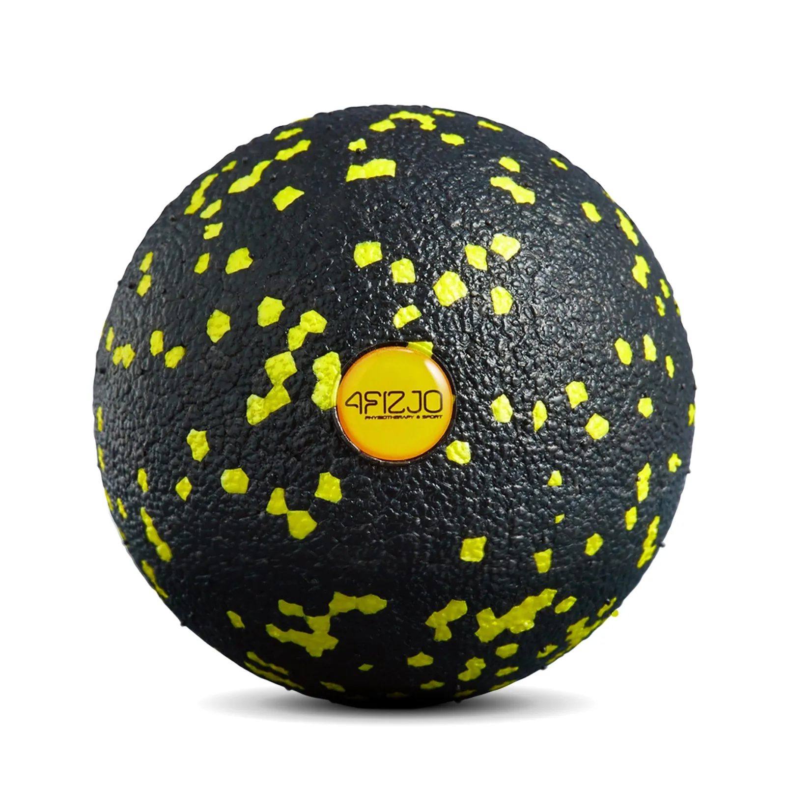 EPP masažo kamuoliukas 8 cm geltonas