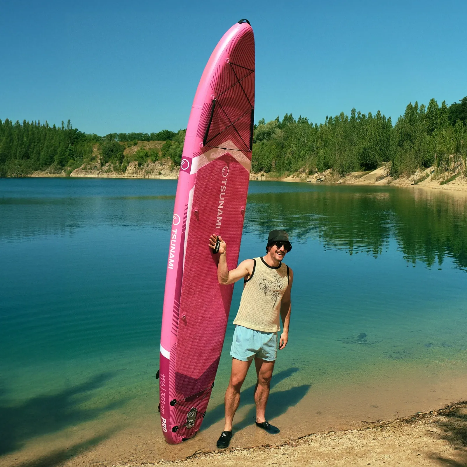 SUP PRO TSUNAMI irklentė 350 cm T10