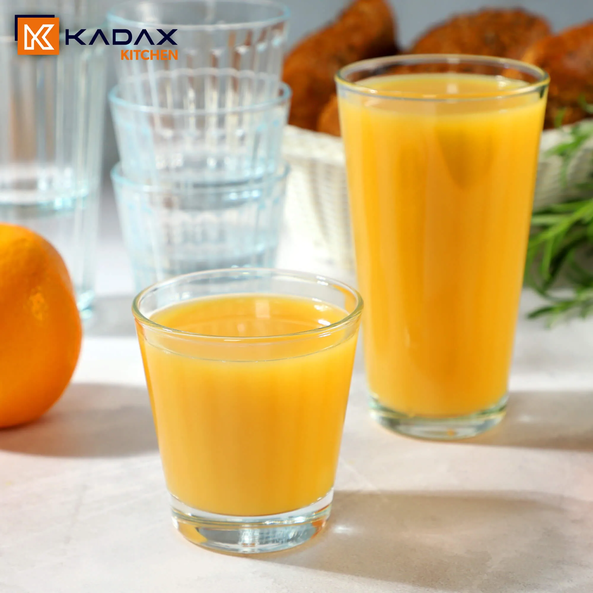 6 vnt. „Blera“ stiklinės po 175 ml + 1,1 l „Bargano“ ąsotis