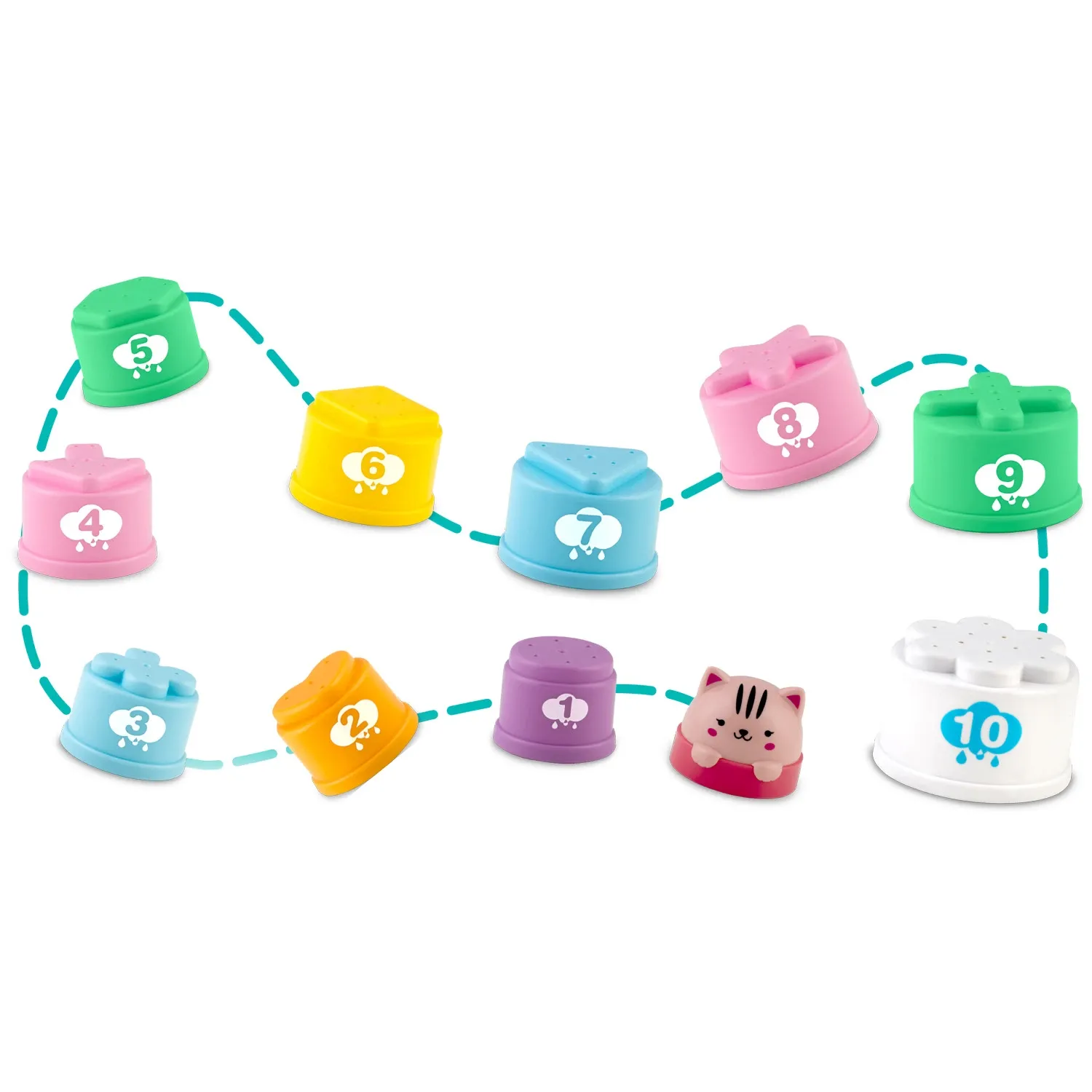 Ricokids RK-752 vonios įgūdžių žaislas - nuotrauka 1