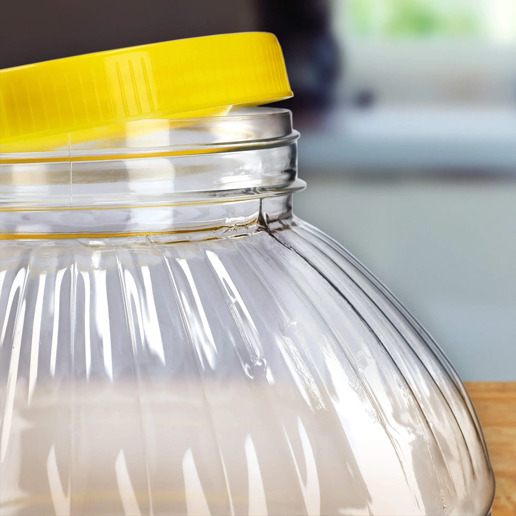 Plastikinis indas agurkams su dangteliu, 5 l