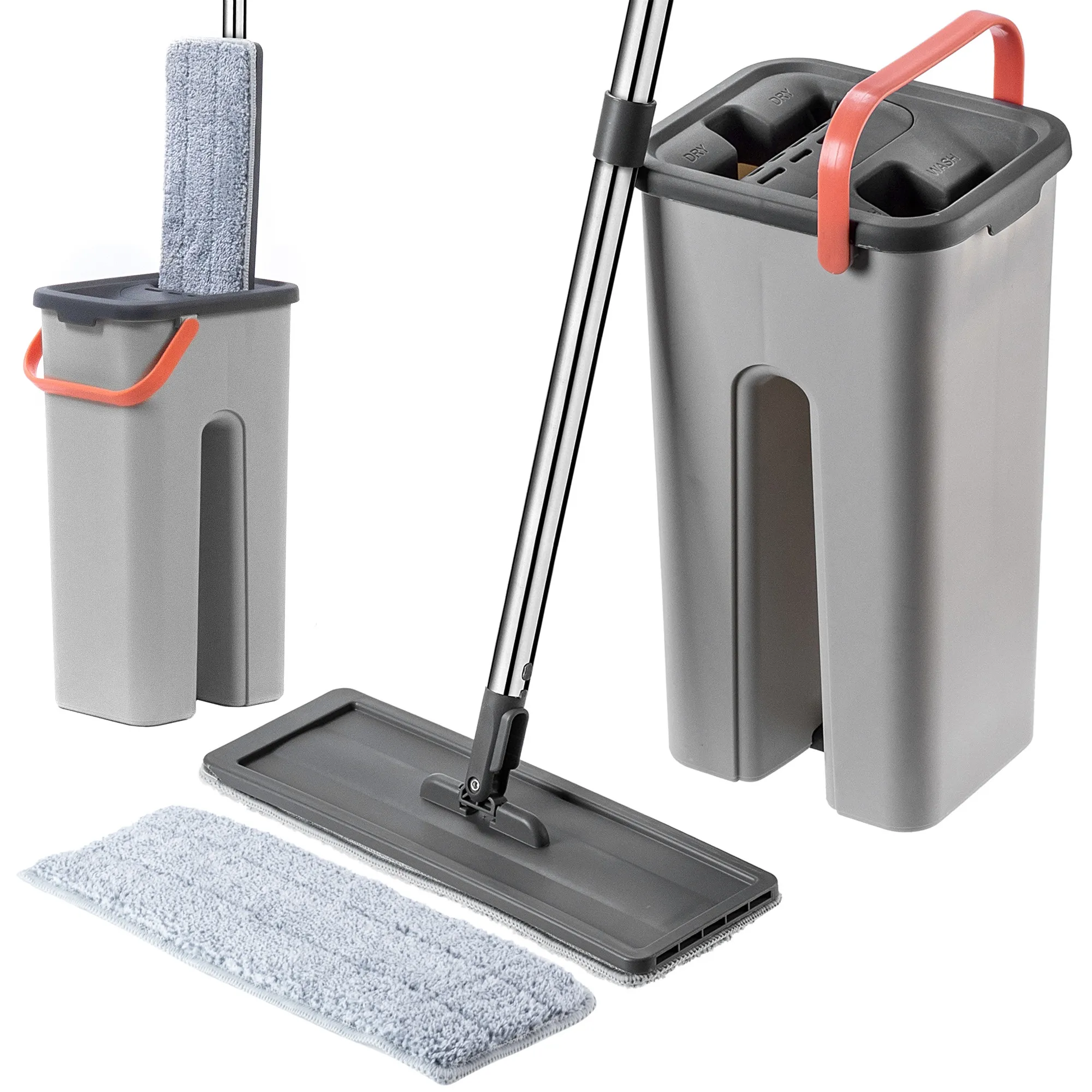 Gras plokščių grindų šluostė 135 cm