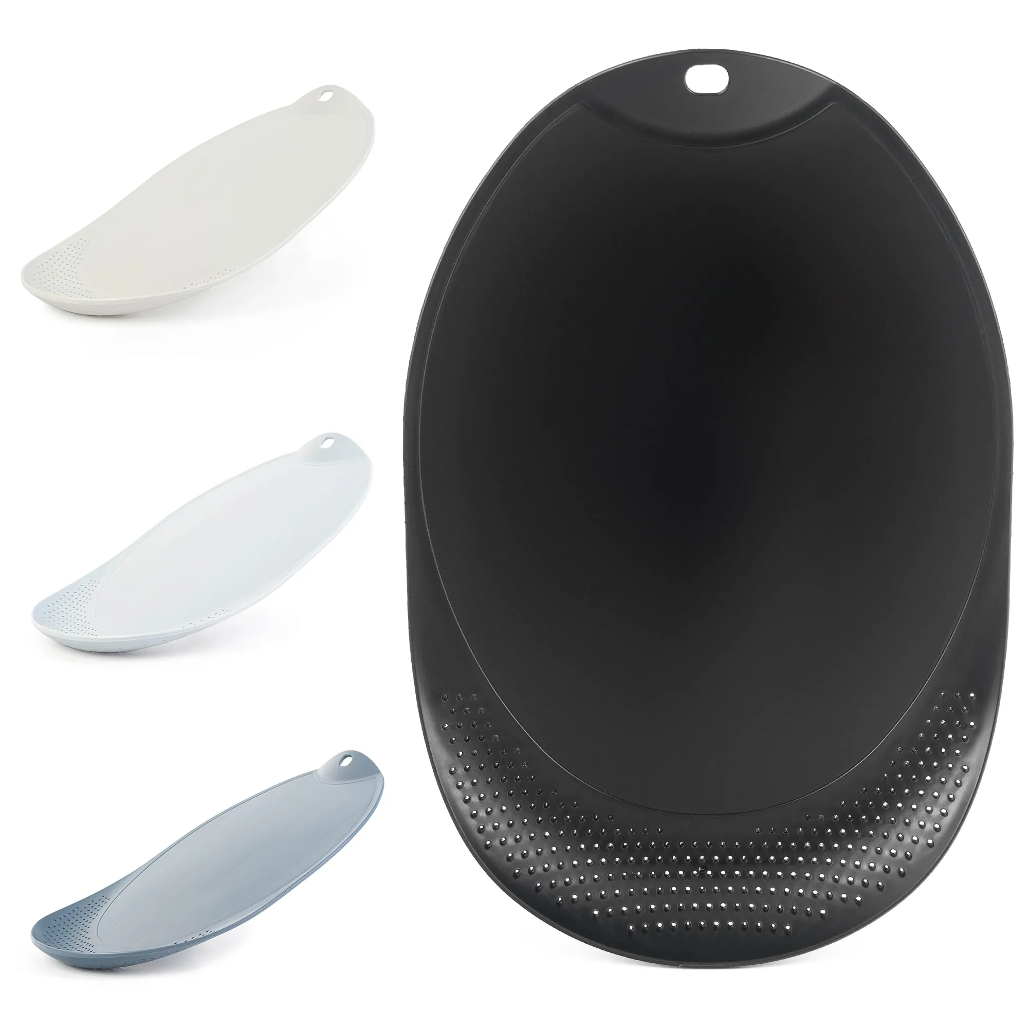 Visso juoda pjaustymo lentelė su nusausintuvu