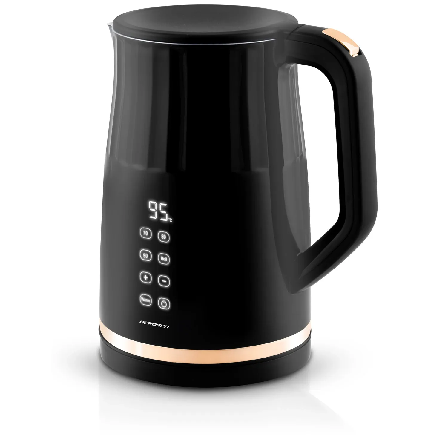 Berdsen BD-706 elektrinis virdulys 1,7 l, juodas - nuotrauka 1