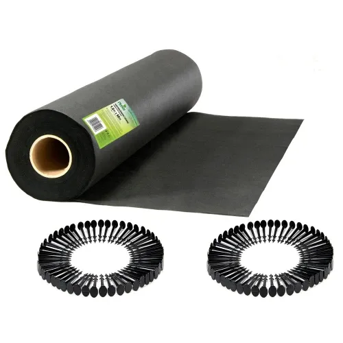 Sodo agrotekstilė 1,6 m x 50 m + 100 Plonos kaiščių - nuotrauka 1