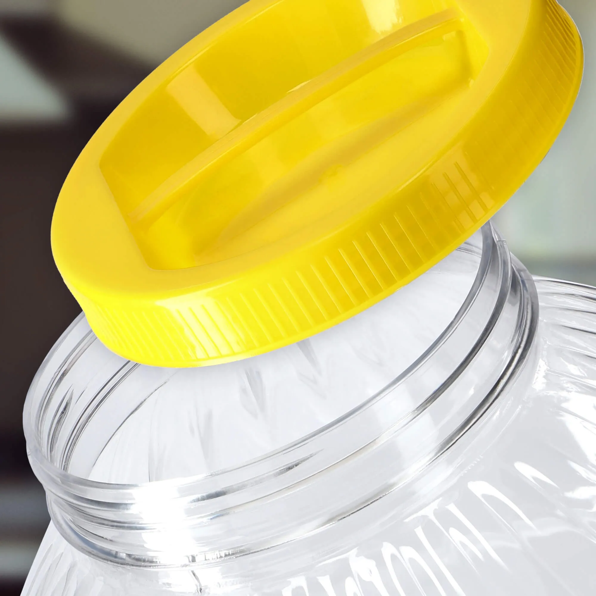 Plastikinis indas agurkams su dangteliu, 5 l