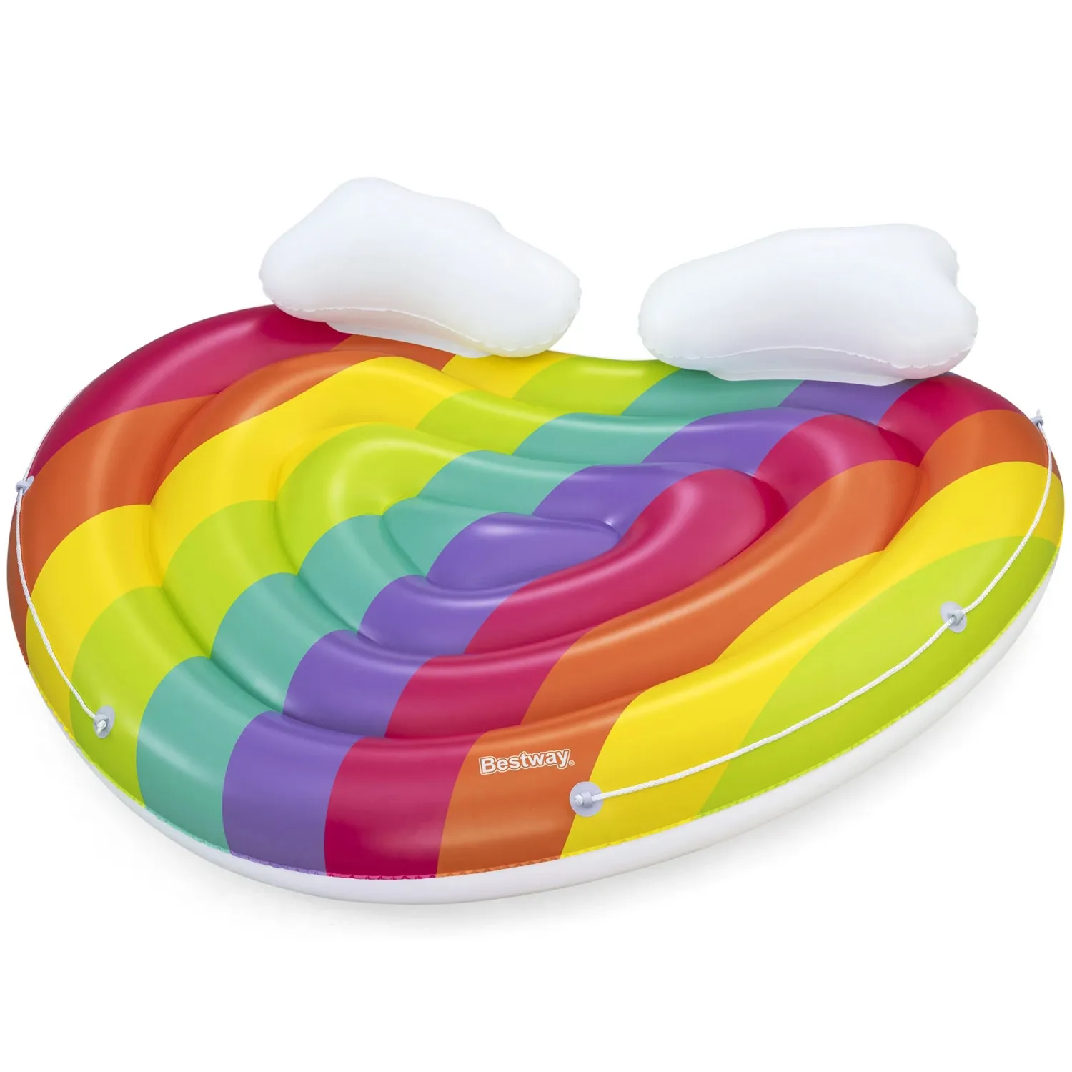 „Bestway 43722“ plaukiojanti vaivorykštės sala - nuotrauka 1