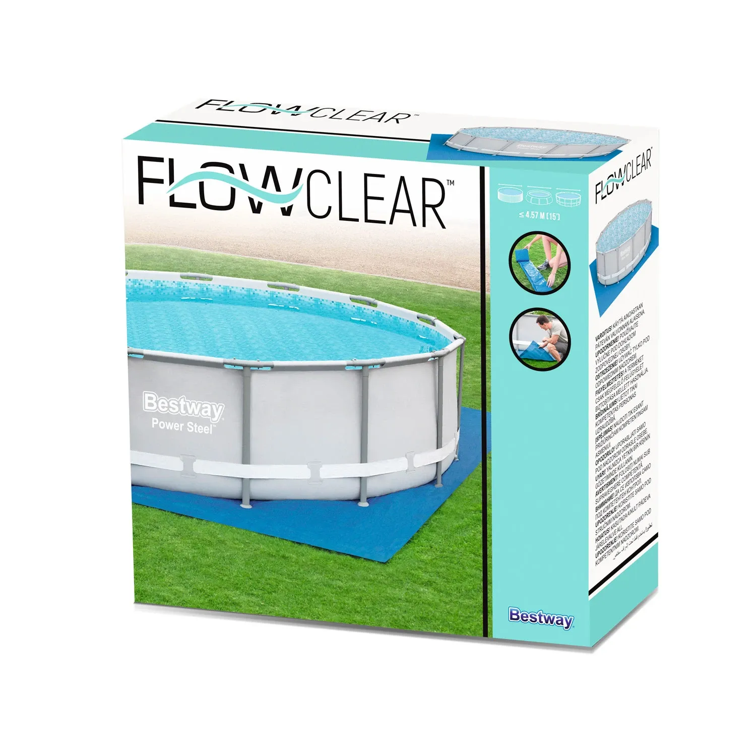 Baseino kilimėlis - 488 x 488 cm Bestway 58003 - nuotrauka 1