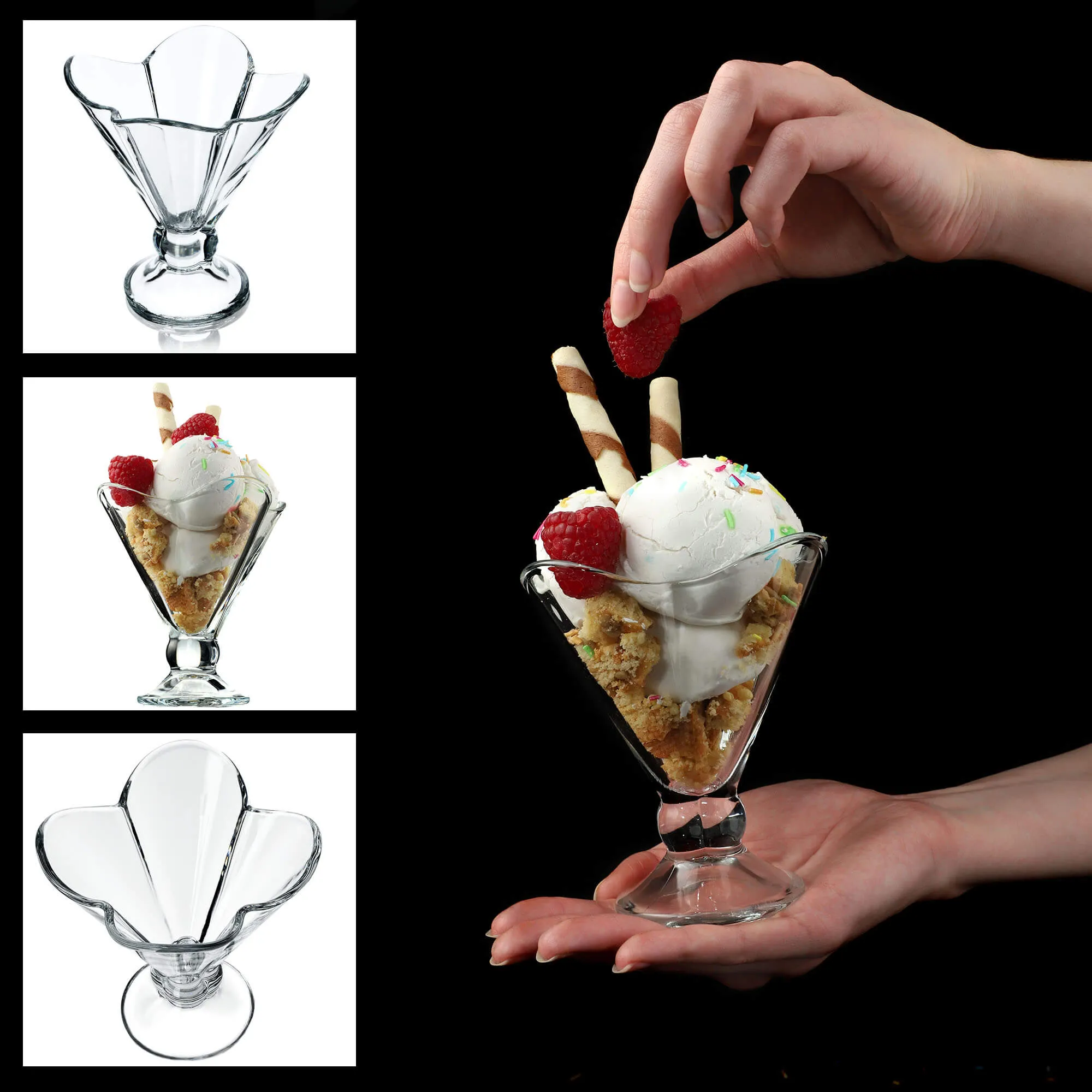 „Tetlin“ ledų ir deserto indeliai 200 ml, 6 vnt.