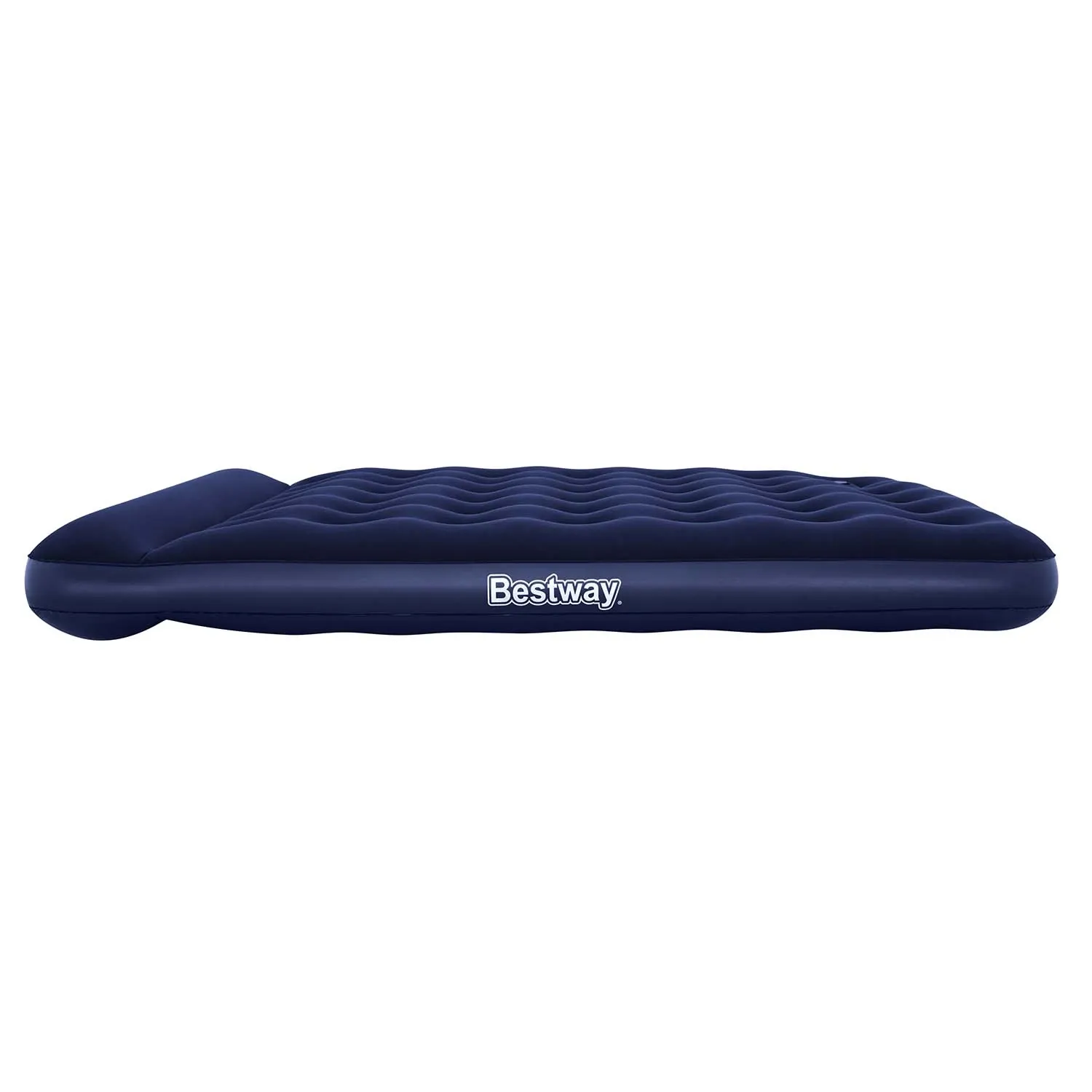 Pripučiamas čiužinys 203x152x28 cm su įmontuota kojine pompa Bestway 67226 - nuotrauka 1