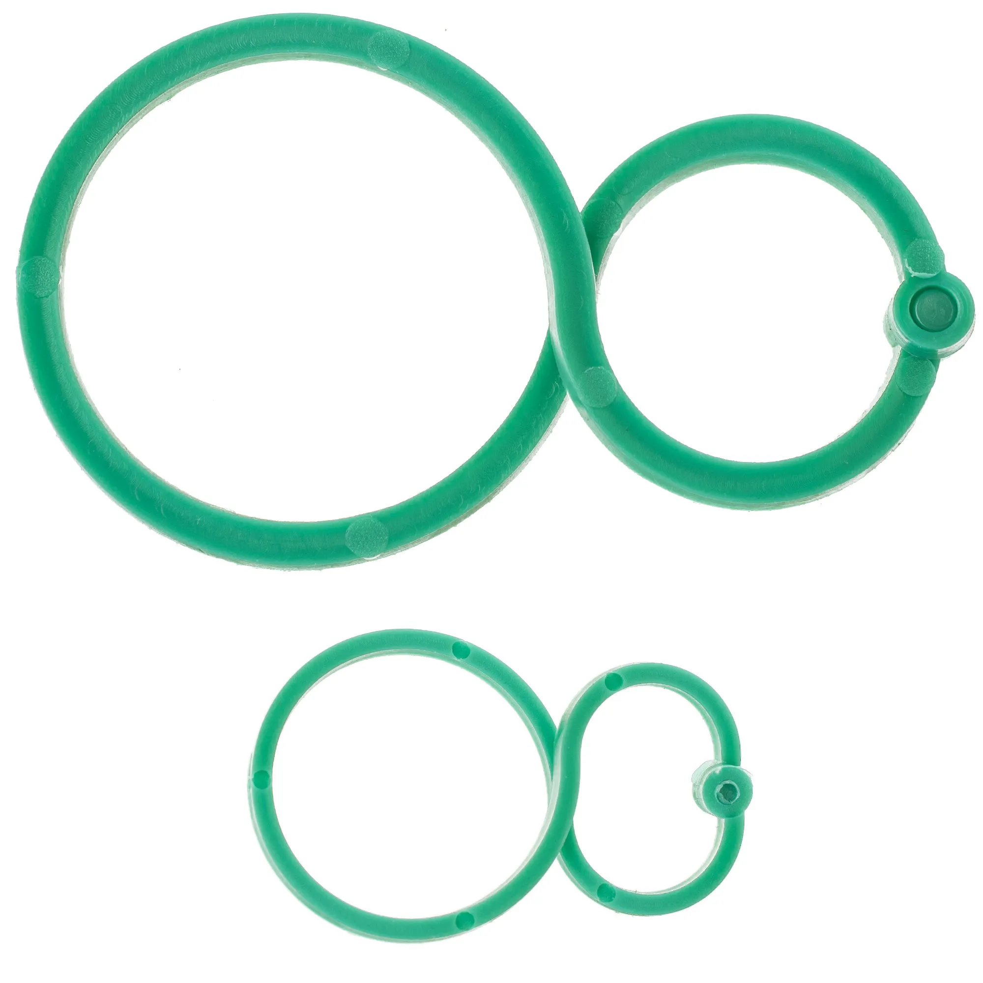 Vionati augalų segtukai žali, 40 vnt., 2 dydžiai