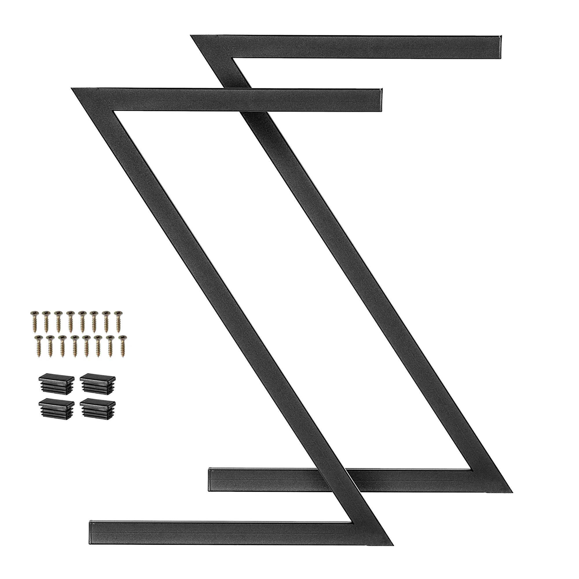 Varetz „Z“ stalo kojos, 60 x 75 cm, juodos