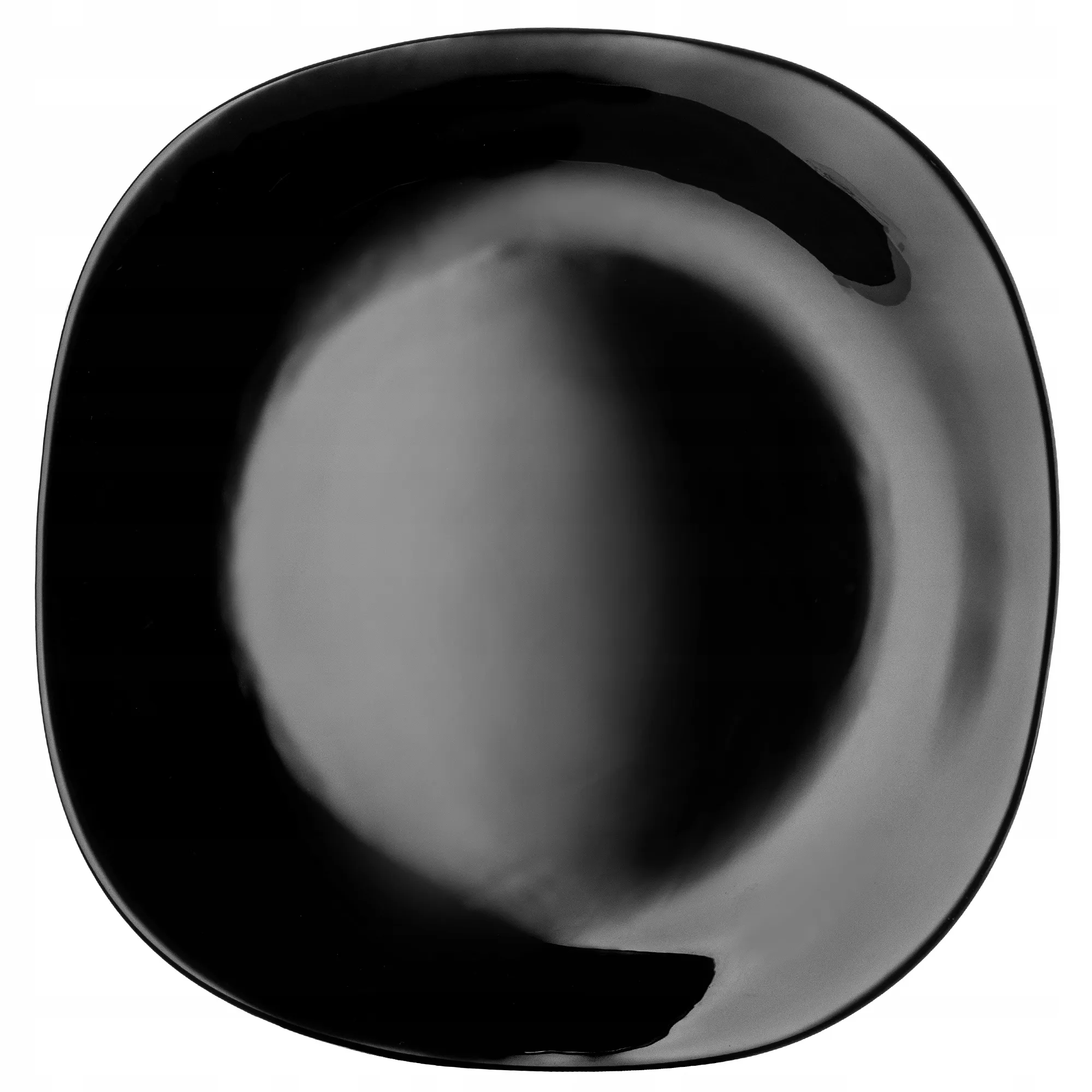 Juodos Moiano lėkštės 28 x 25 cm, 6 vnt.