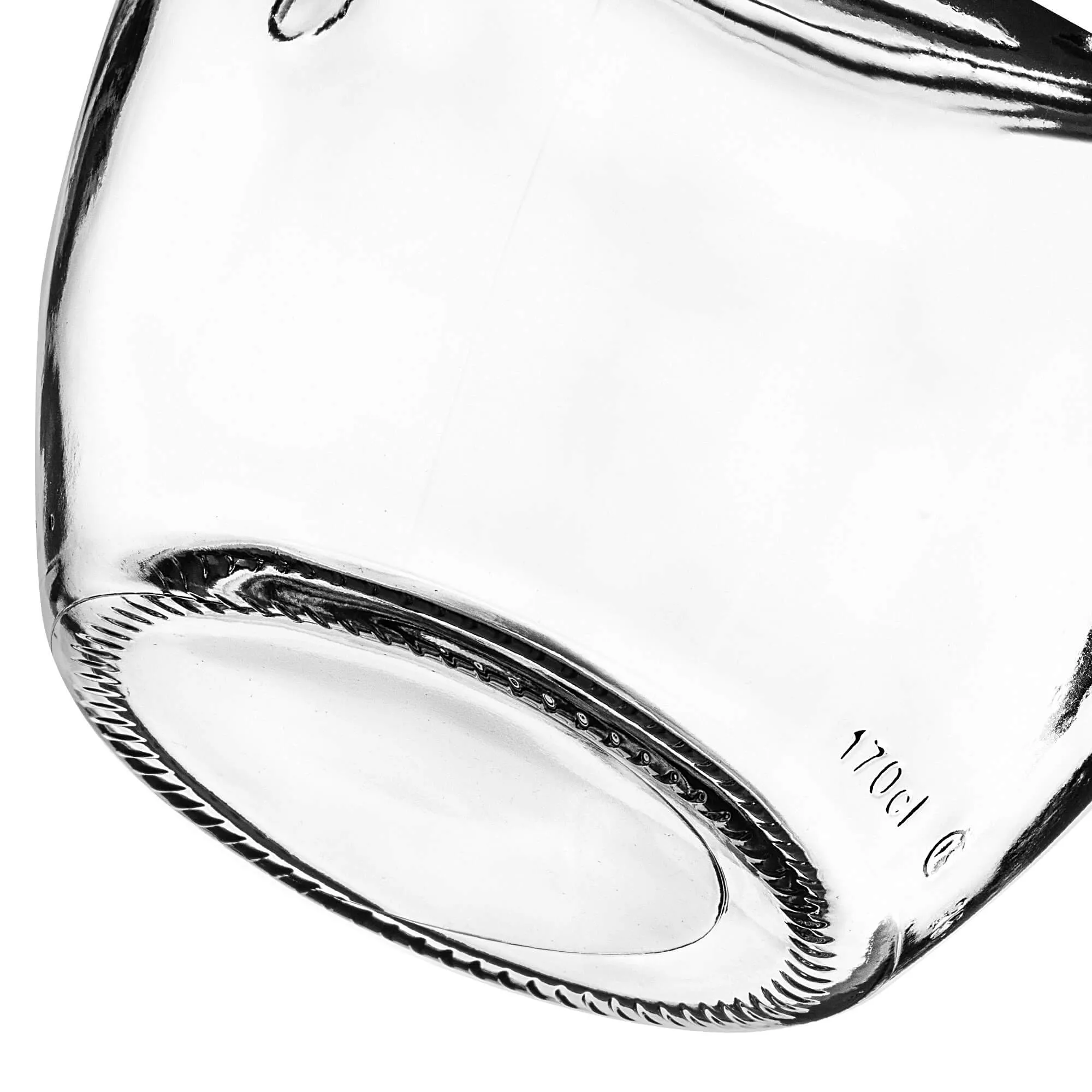 „Sassa“ konservavimo stiklainiai, 1700 ml, 6 vnt., 110 mm, + balti dangteliai