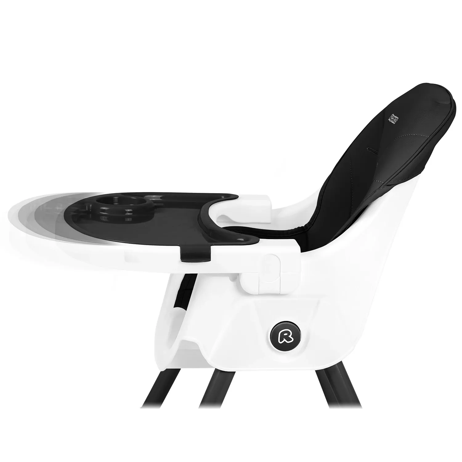 Ricokids Mani maitinimo kėdutė, juoda - nuotrauka 1