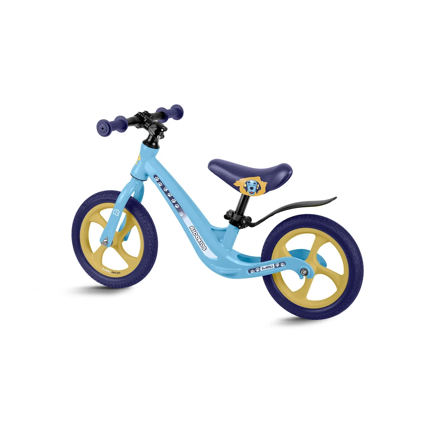 Ricokids FUNNU balansinis dviratis vaikams - nuotrauka 1