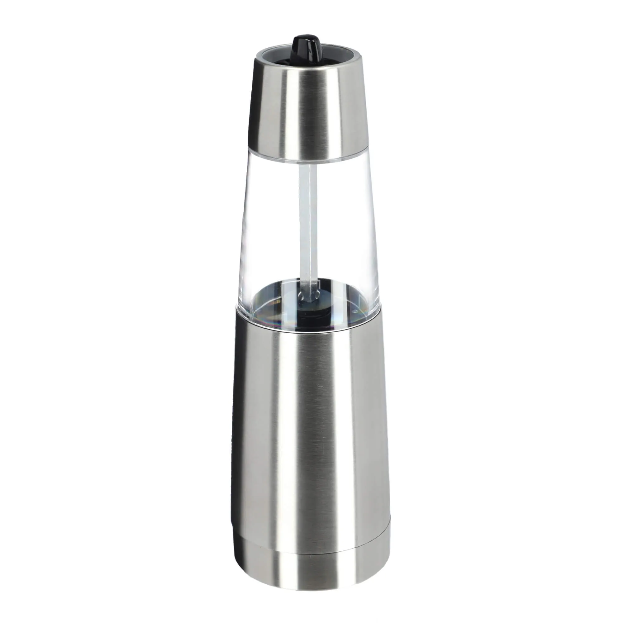 Jukon elektrinis prieskonių malūnėlis 19 cm, sidabrinis