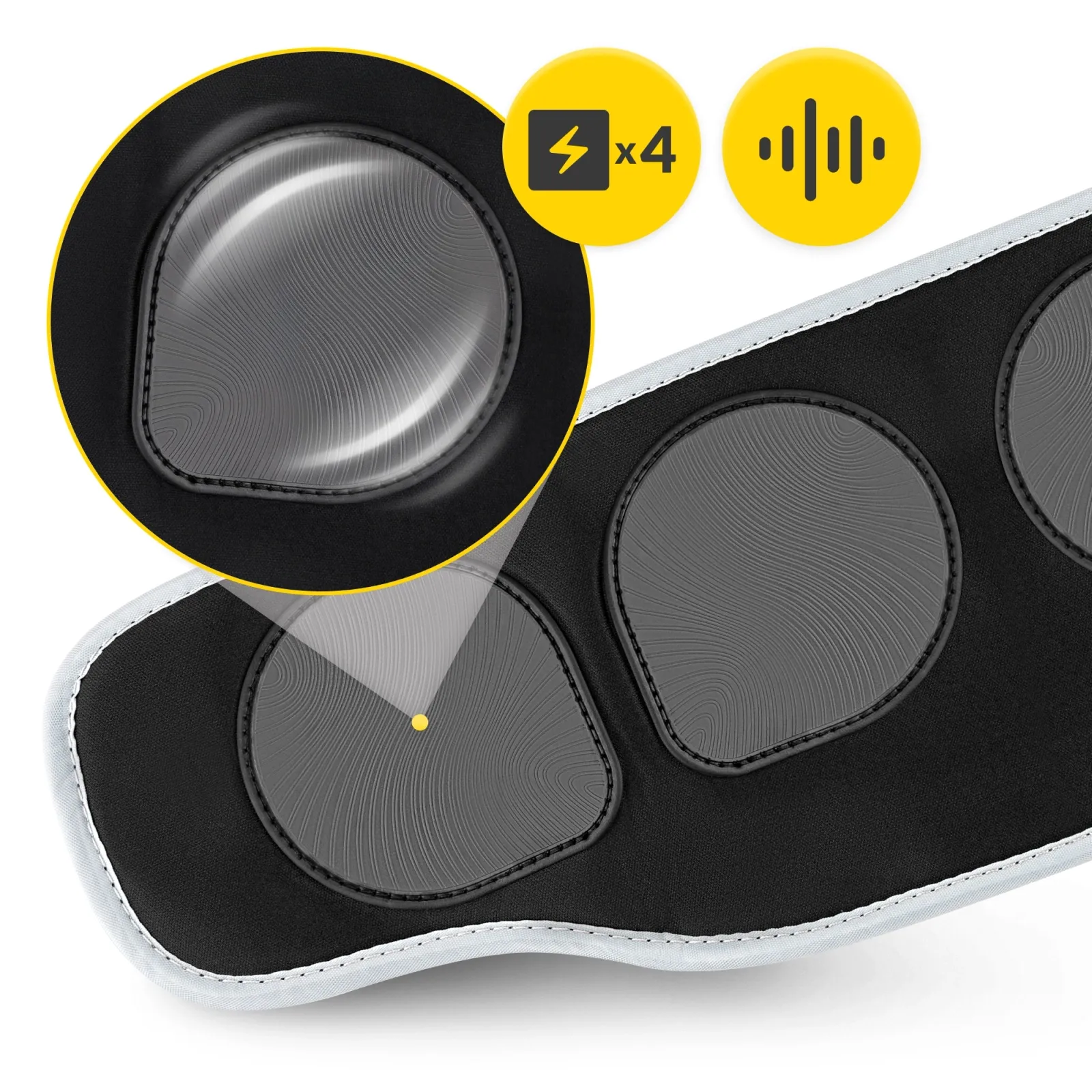 EMS diržo elektrostimuliatorius pilvo raumenims