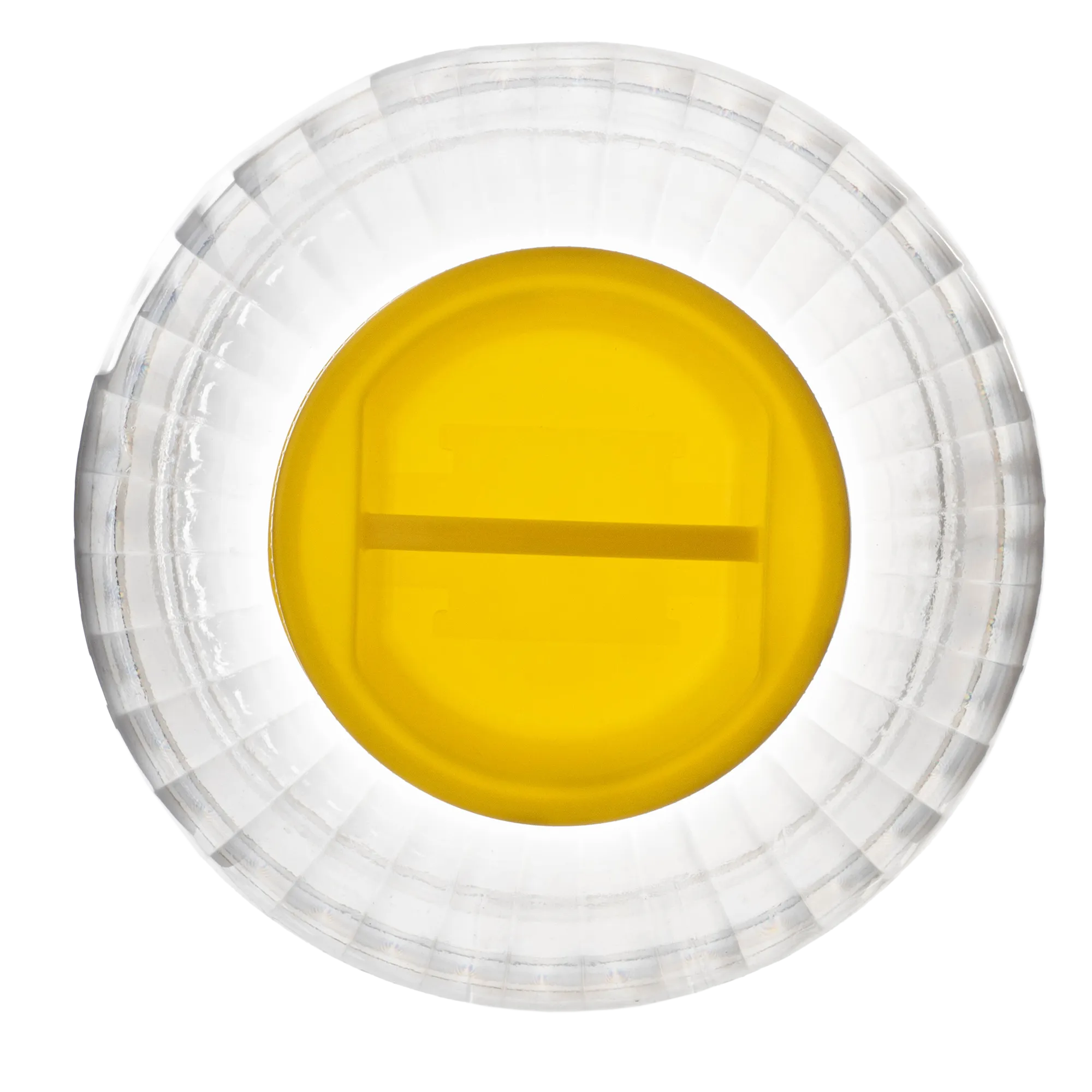 10 litrų geltonas plastikinis indas