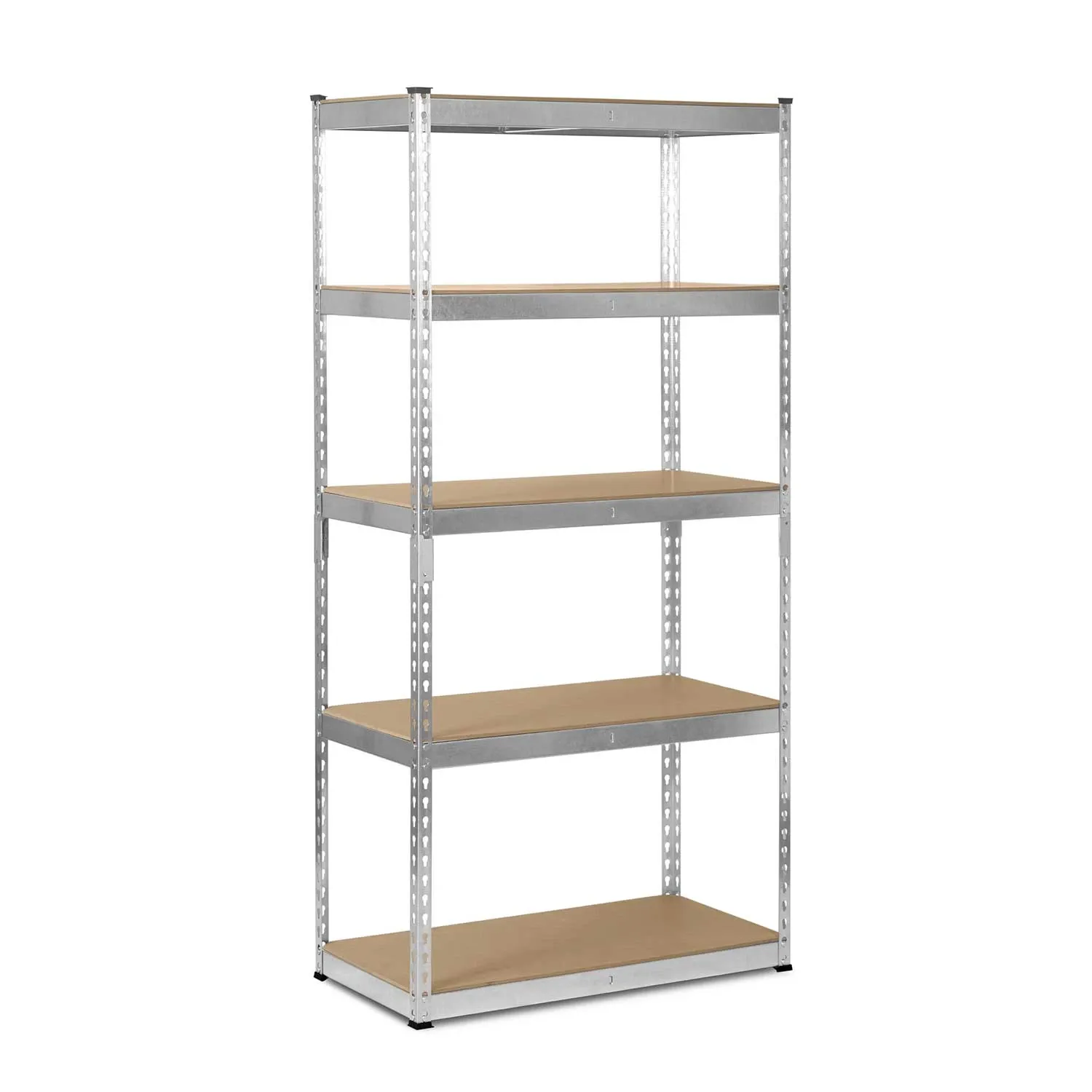 Metalinė daiktų laikymo lentyna 183 x 90 x 45 cm Humberg HR-700 sidabrinė - nuotrauka 1