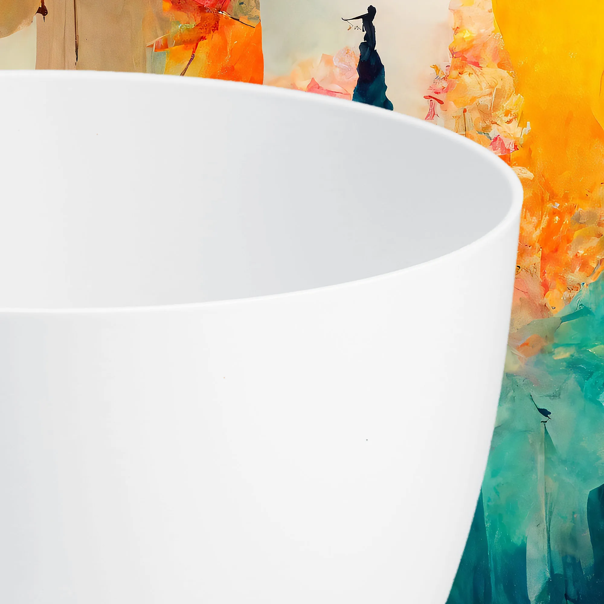 Luri gėlių dubuo su kojelėmis 47 cm