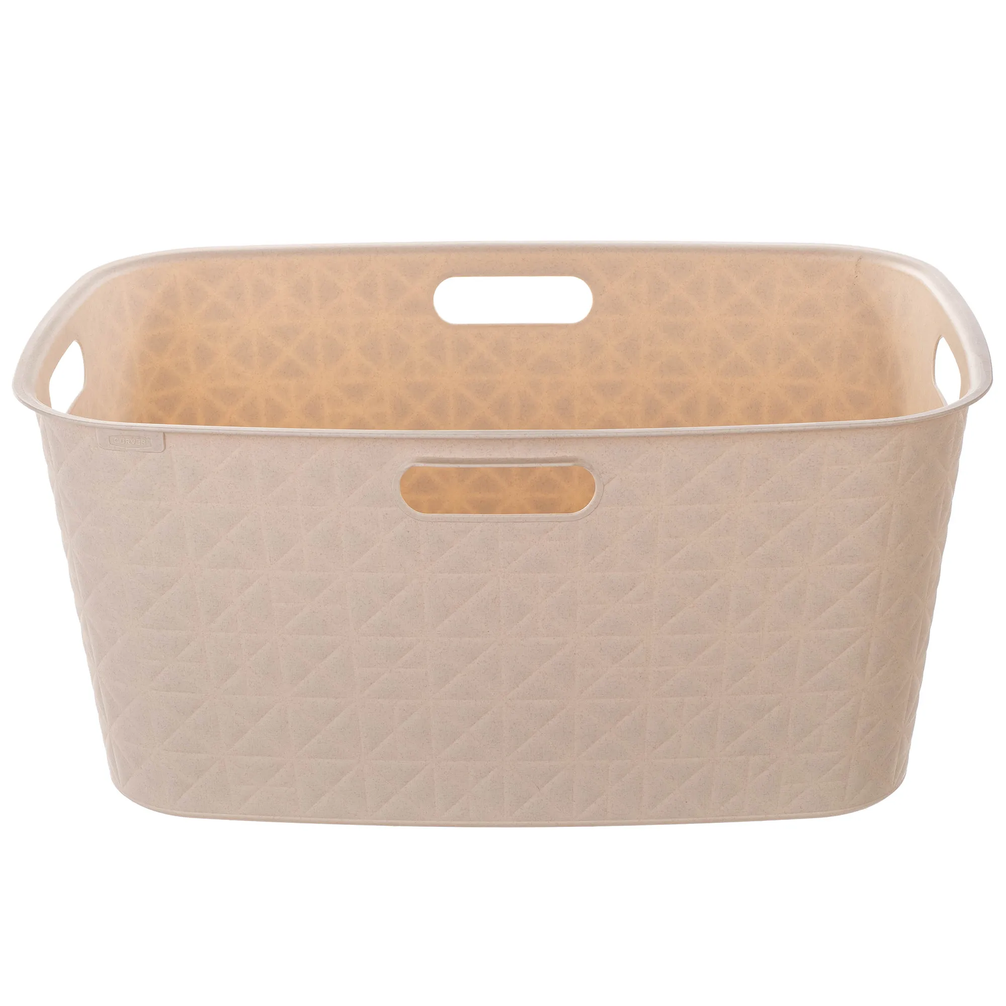 Curver Softex 45L kreminės spalvos lyginimo krepšelis