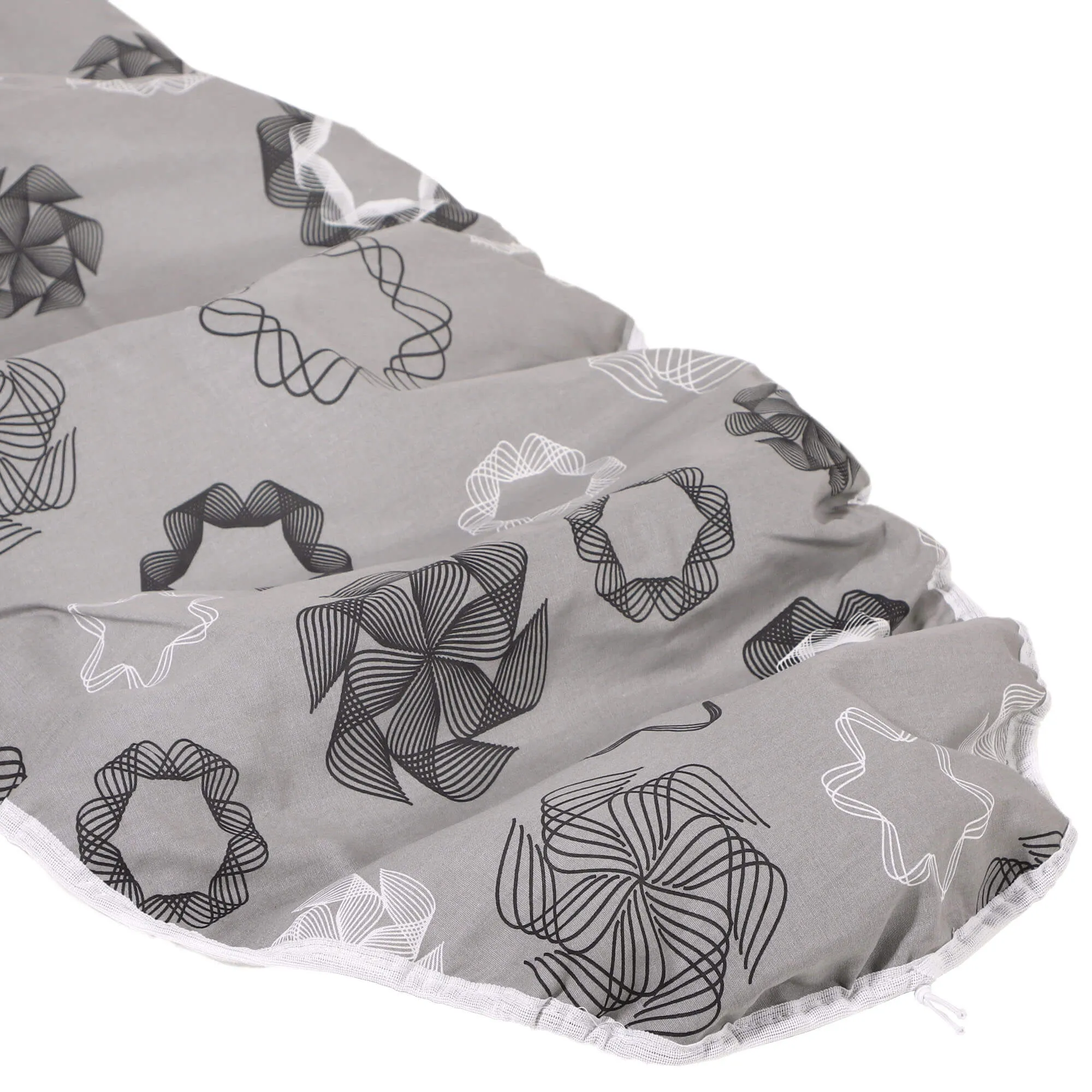 „Etoto“ lyginimo lentos užvalkalas, 120 x 38 cm, ištemptas geometrinis raštas