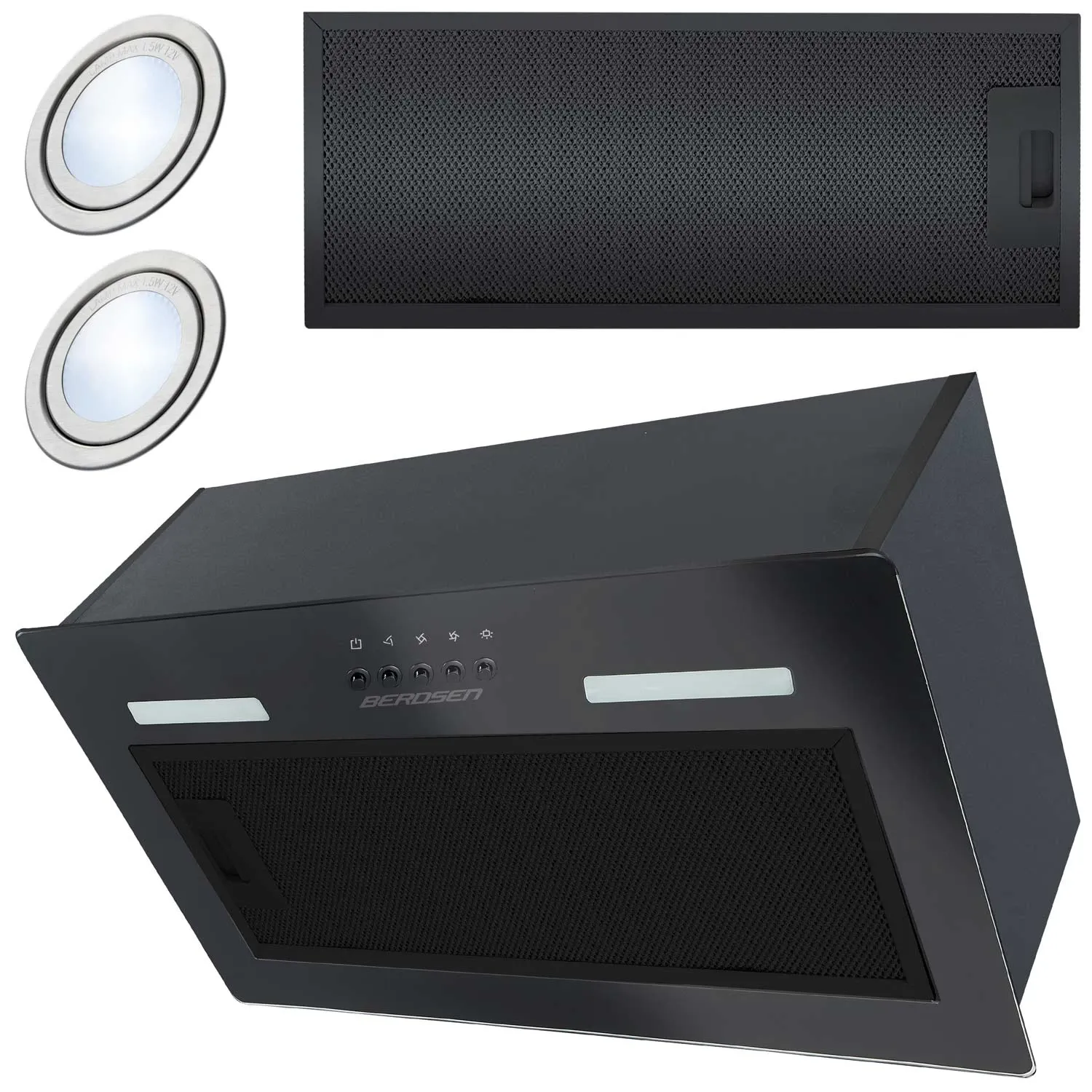 Po spintele montuojamas gartraukis 52 cm, juodas BT-236 - nuotrauka 1