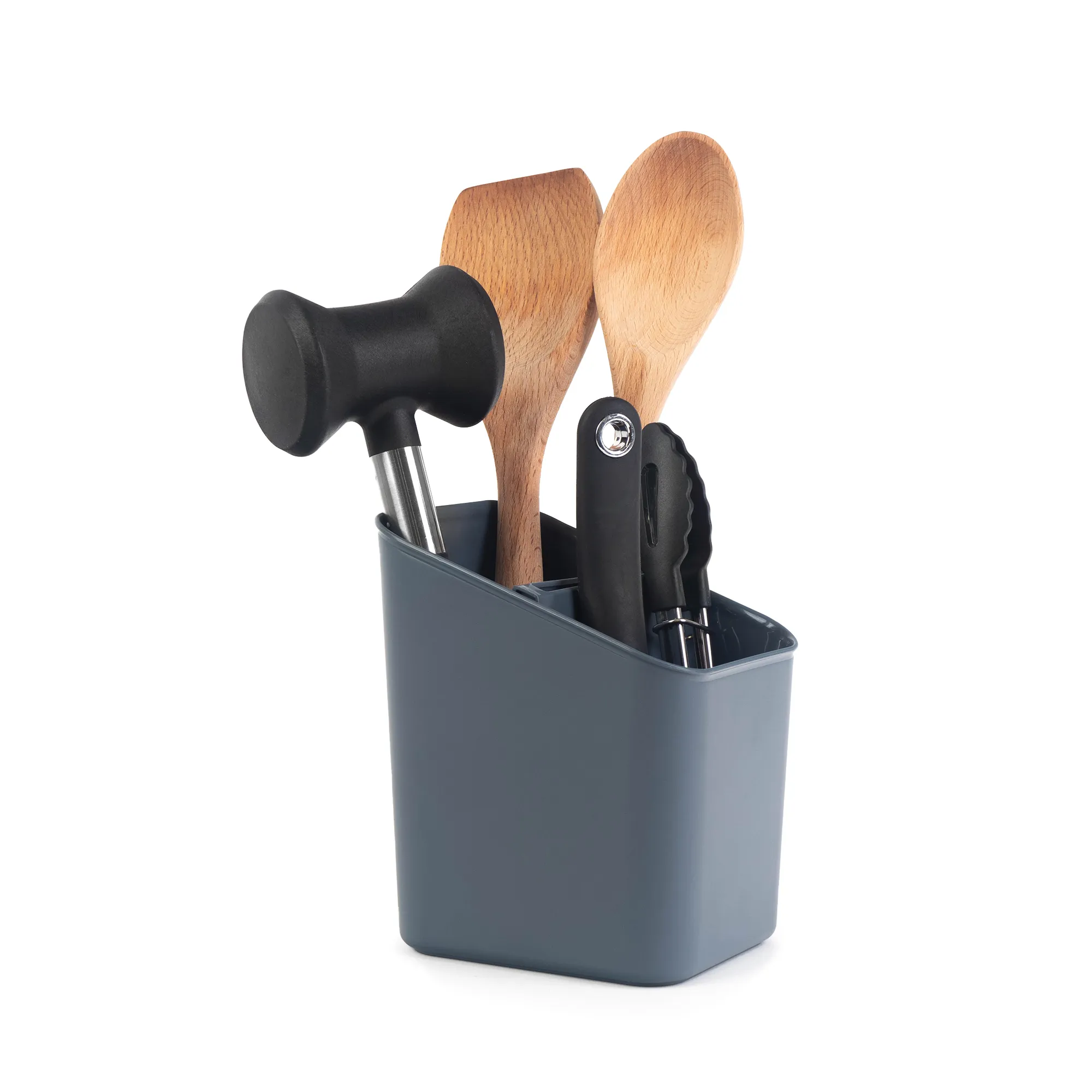 Barga stalo įrankių džiovyklė, tamsiai pilka