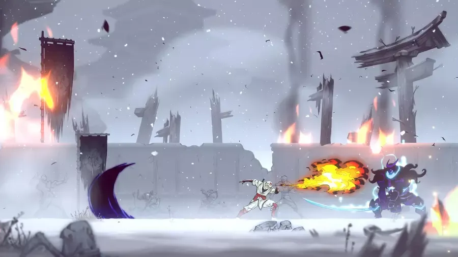 SHINOBI: Art of Vengeance (NS) - Kultinė SHINOBI serija grįžta visiškai naujame 2D veiksmo platformeryje su unikalia