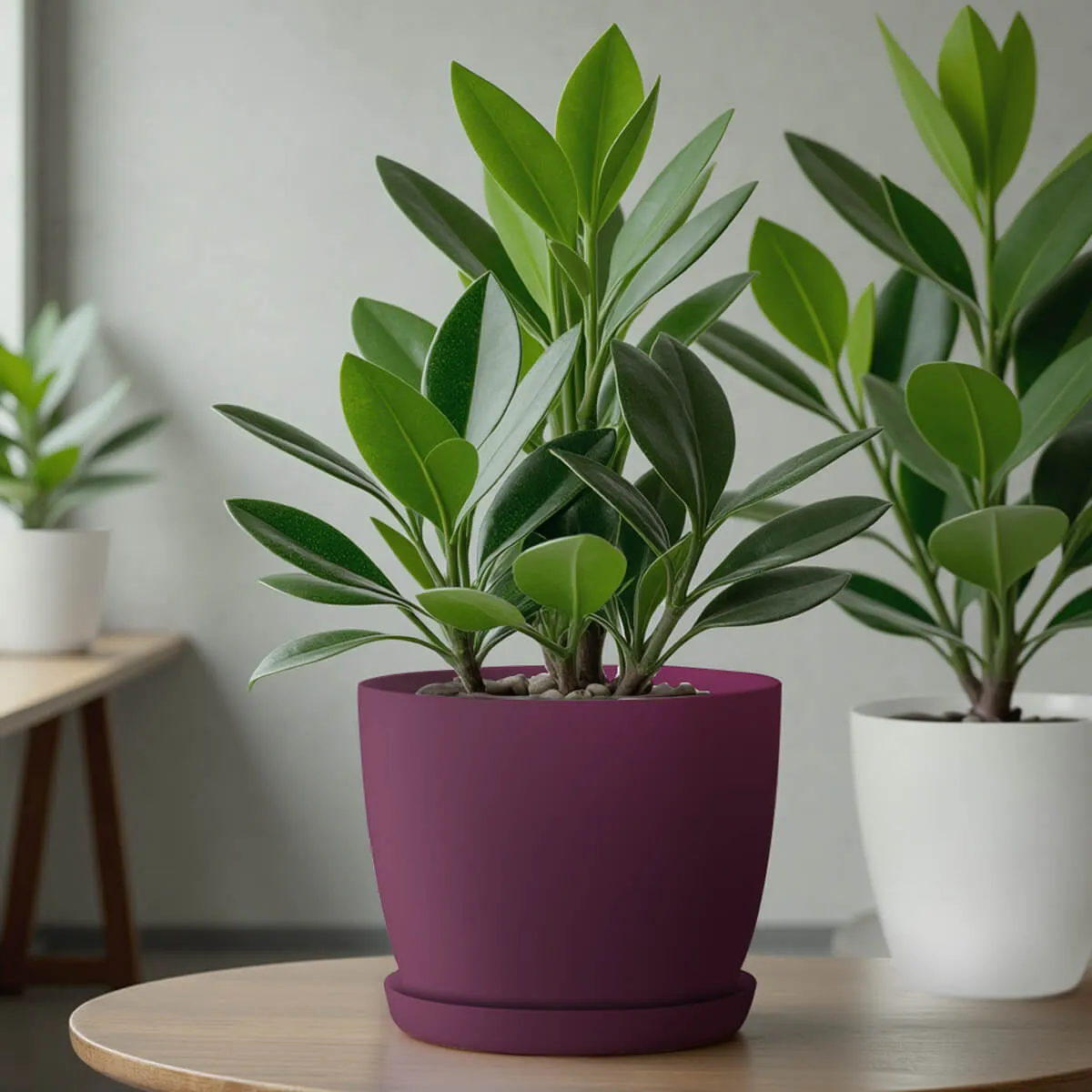 Agen vazonas su lėkštute 16 cm