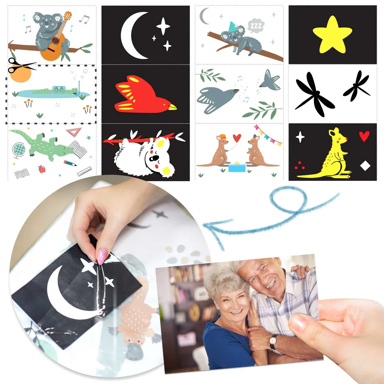 Interaktyvus edukacinis kilimėlis 136 x 136 cm Koala Nukido - nuotrauka 1